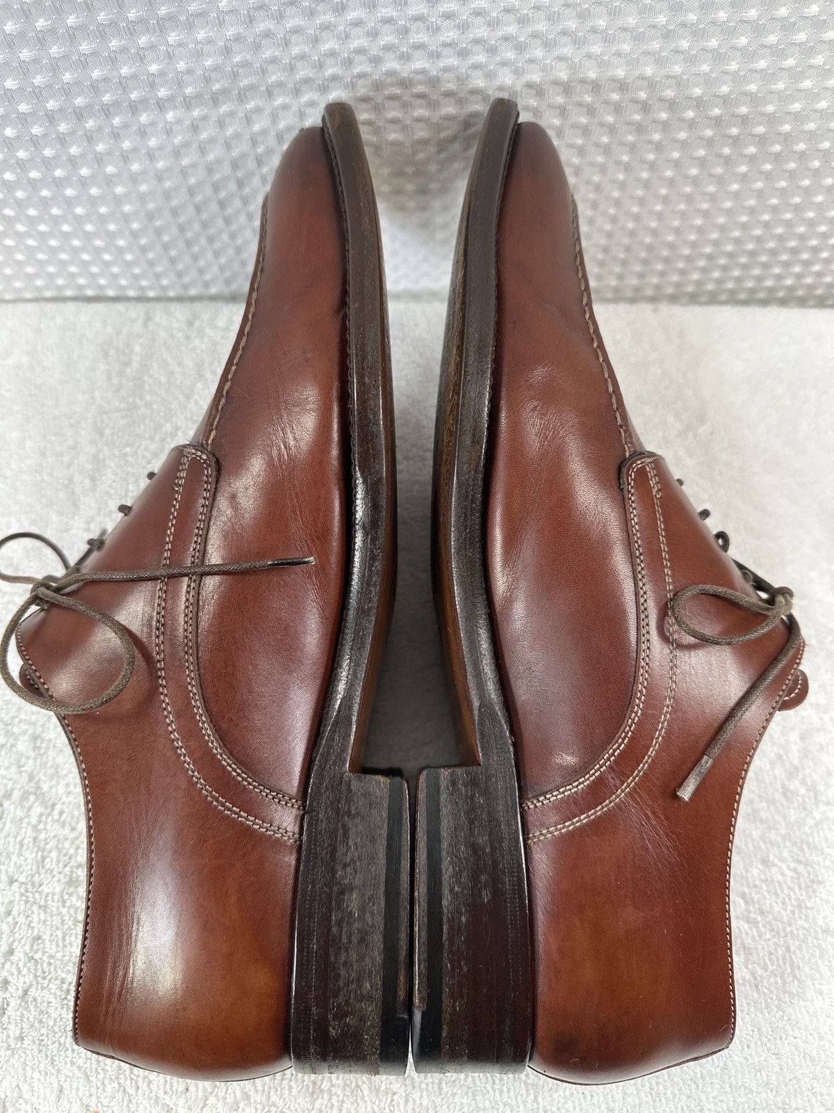 Santoni Santoni Made in Italy Brown Leather Shoes Size 8D Size US 8 / EU 41 - 5 Thumbnail