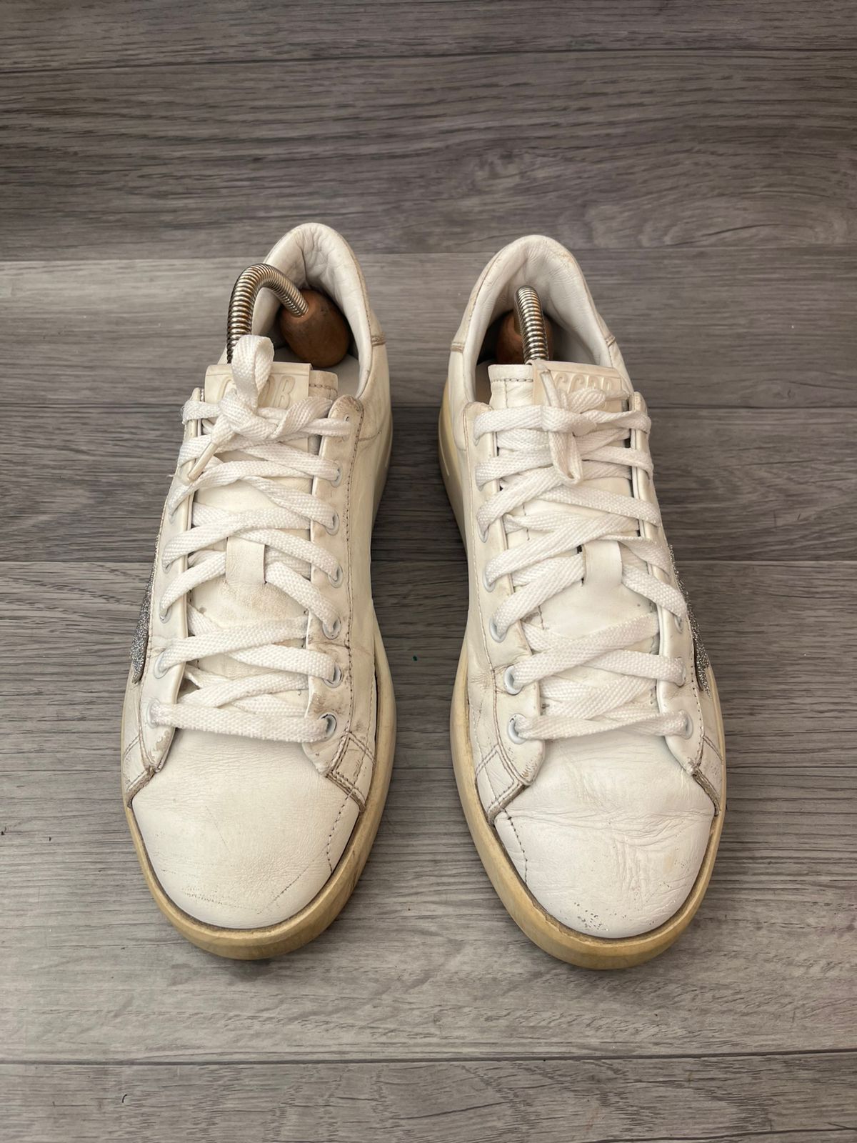 Golden Goose Golden Goose Pure Star Low Top Sneakers Size US 7 / EU 40 - 3 Thumbnail