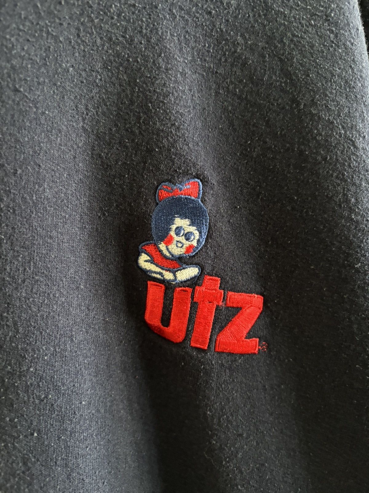 Vintage 3XL Heavy Weight UtZ Jerzees Hoodie Navy Size US XXL / EU 58 / 5 - 5 Thumbnail