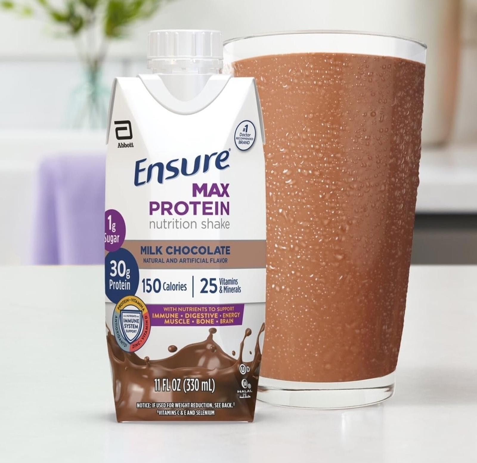 Other 4 Ensure Max Protein Shakes | Milk Chocolate Size ONE SIZE - 2 Thumbnail