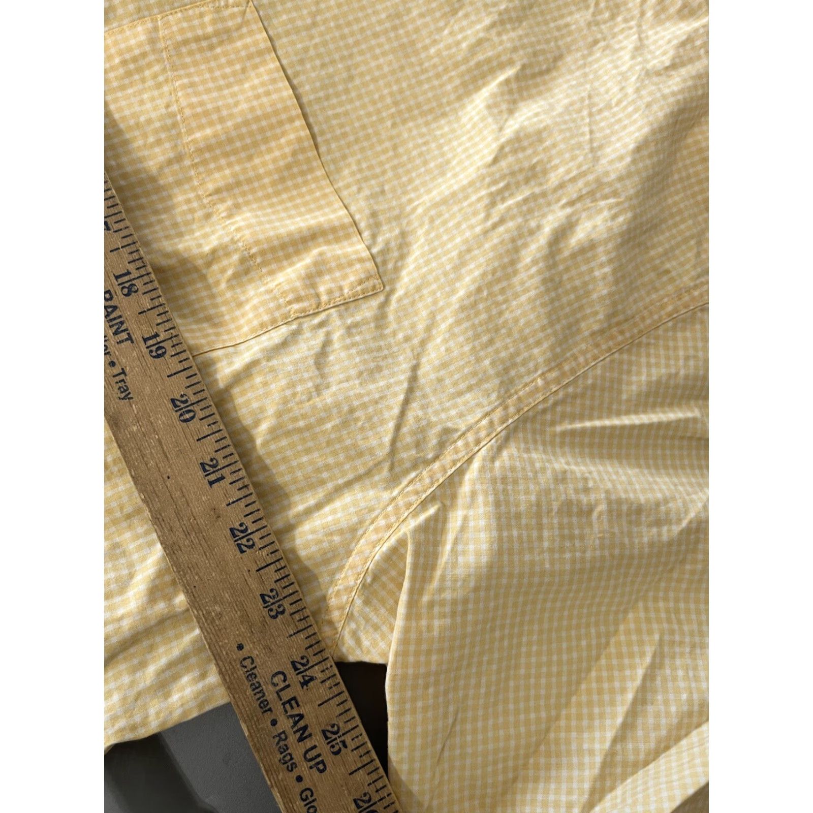 Eddie Bauer VINTAGE Eddie Bauer Shirt Men Large Yellow Plaid Button-Up Size US L / EU 52-54 / 3 - 5 Thumbnail