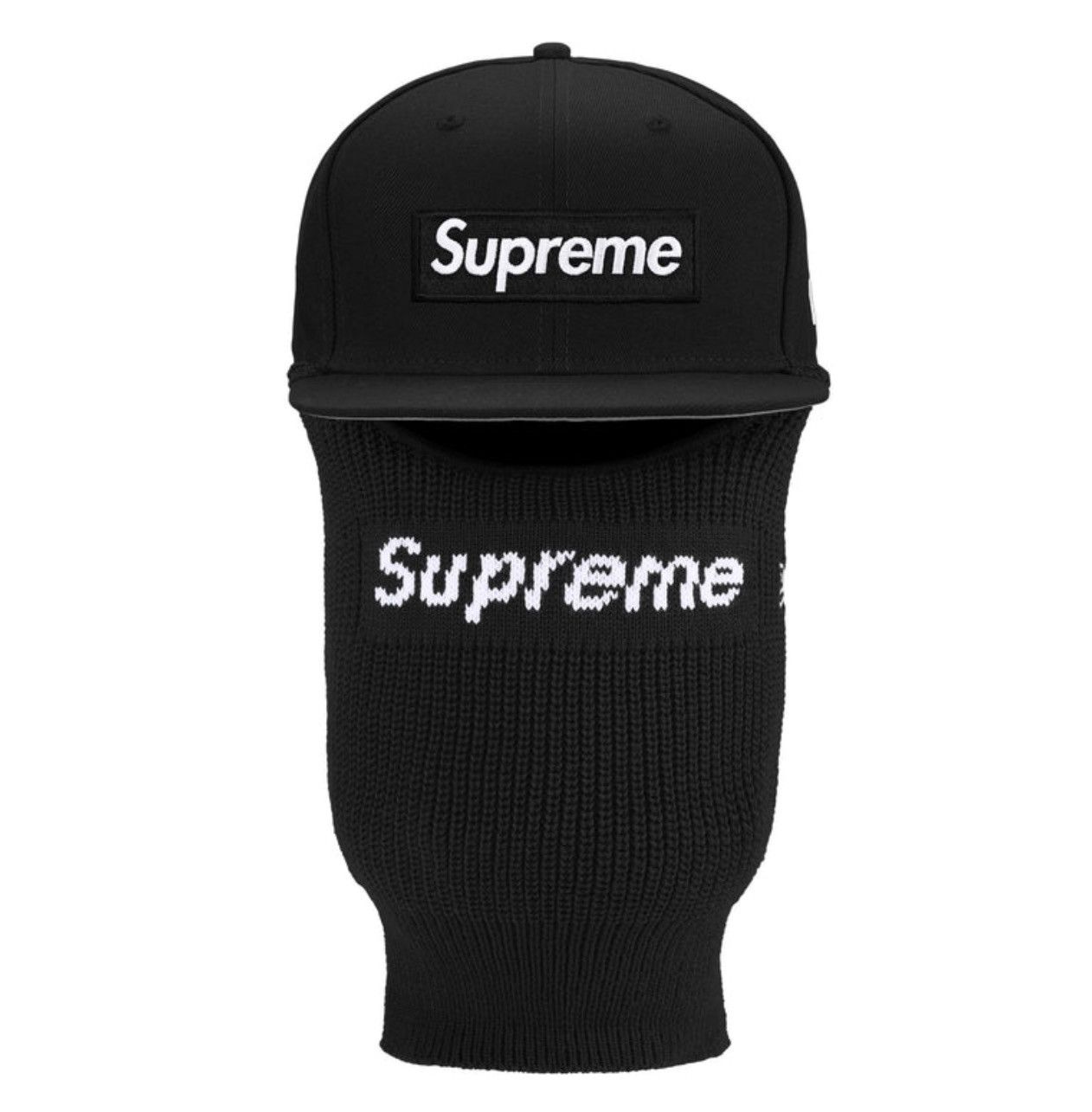 Supreme Supreme New Era Box Logo Fitted Balaclava Black Sz 8 PRESALE Size ONE SIZE - 3 Thumbnail