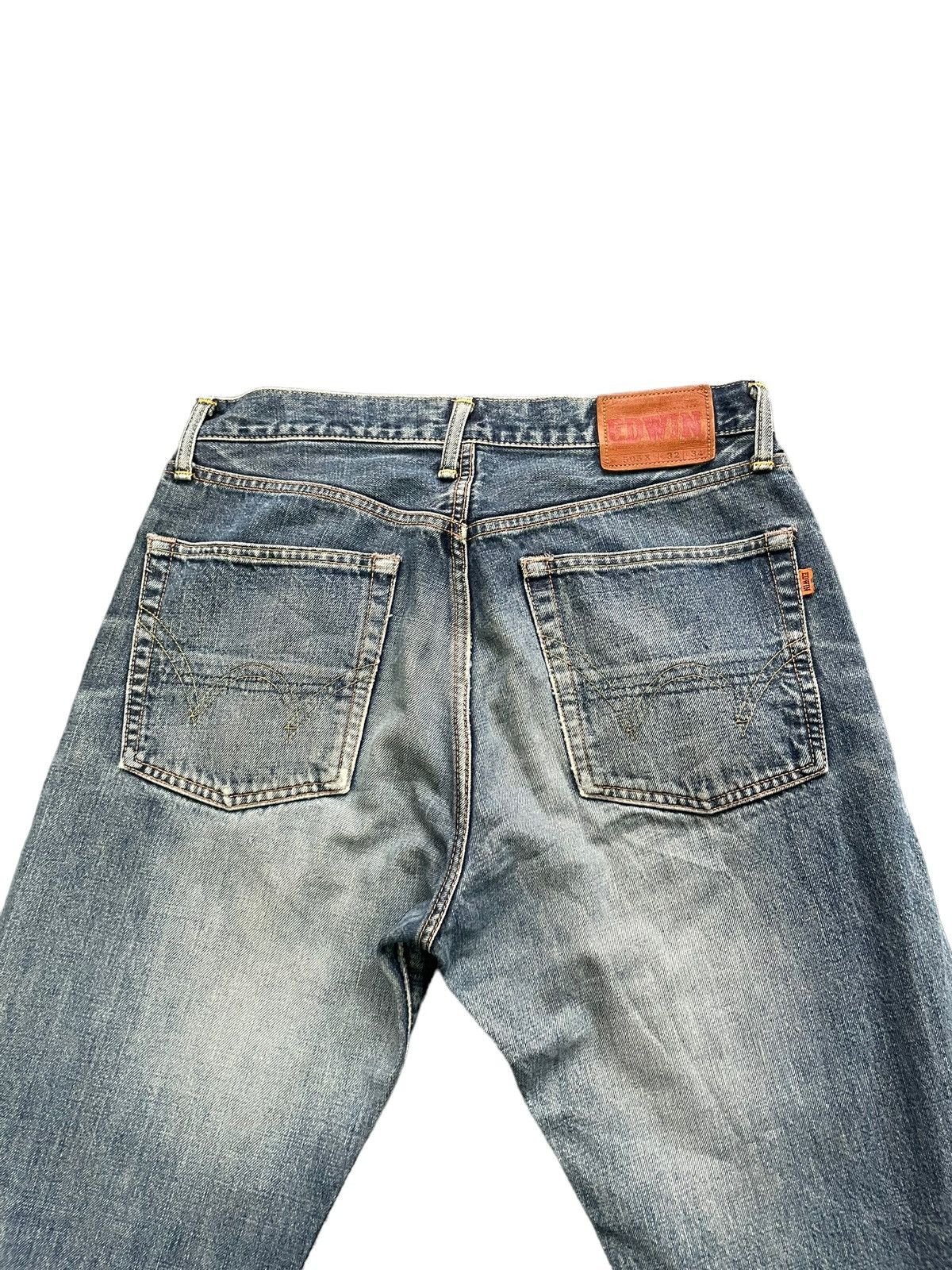 Edwin Vintage Edwin 505 X Selvedge Distresed Denim Size US 32 / EU 48 - 11 Thumbnail