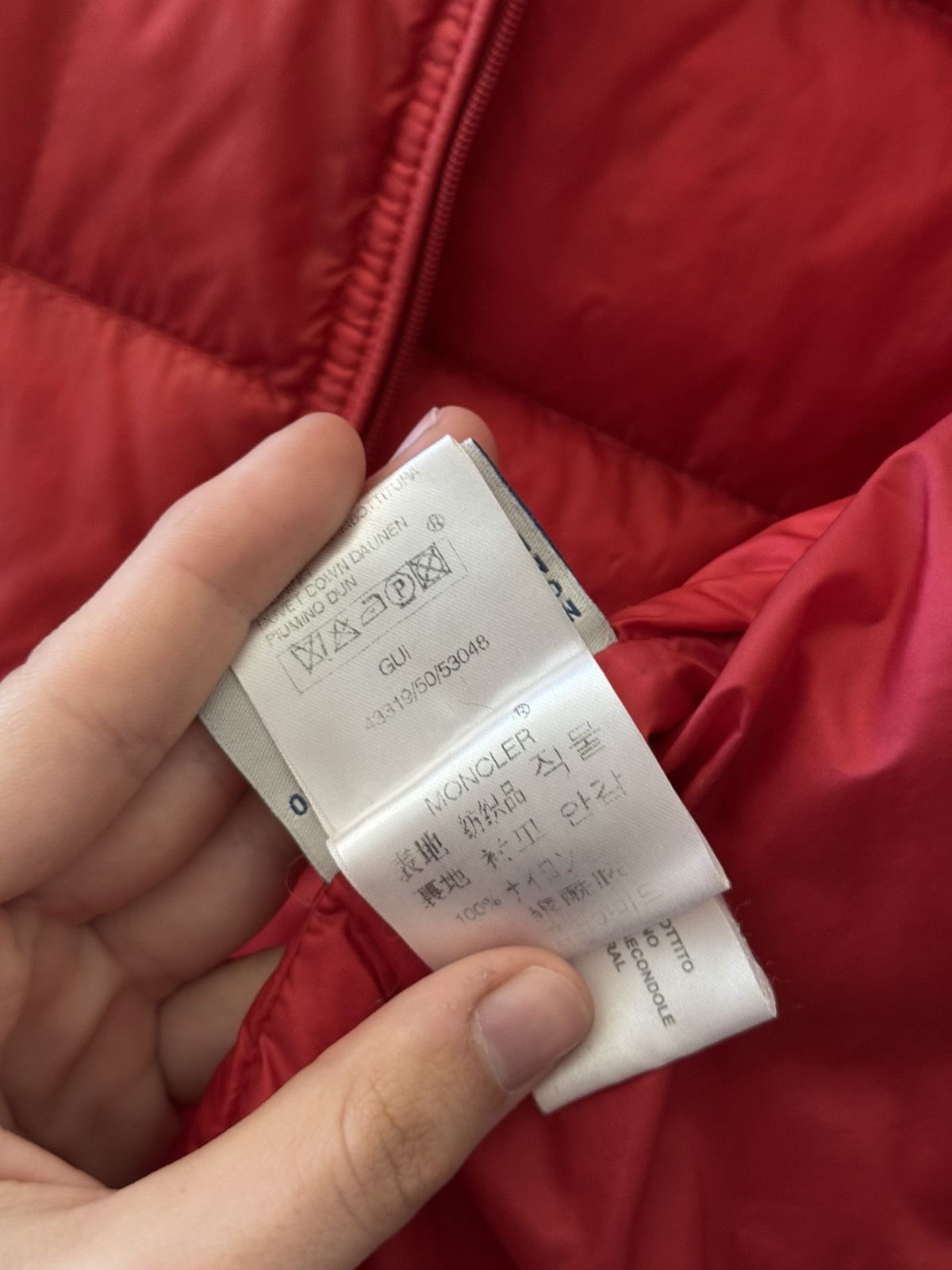 Moncler Moncler Gui Down Vest Red Gilet Size US M / EU 48-50 / 2 - 12 Thumbnail