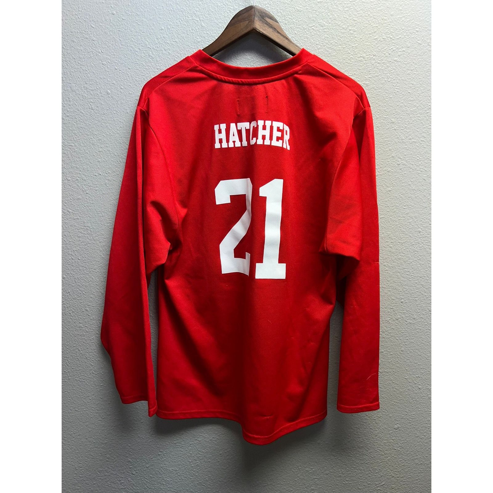 Ccm CCM Hockey Red Jersey Top Christmas Winter Y2K Small Size US S / EU 44-46 / 1 - 9 Thumbnail