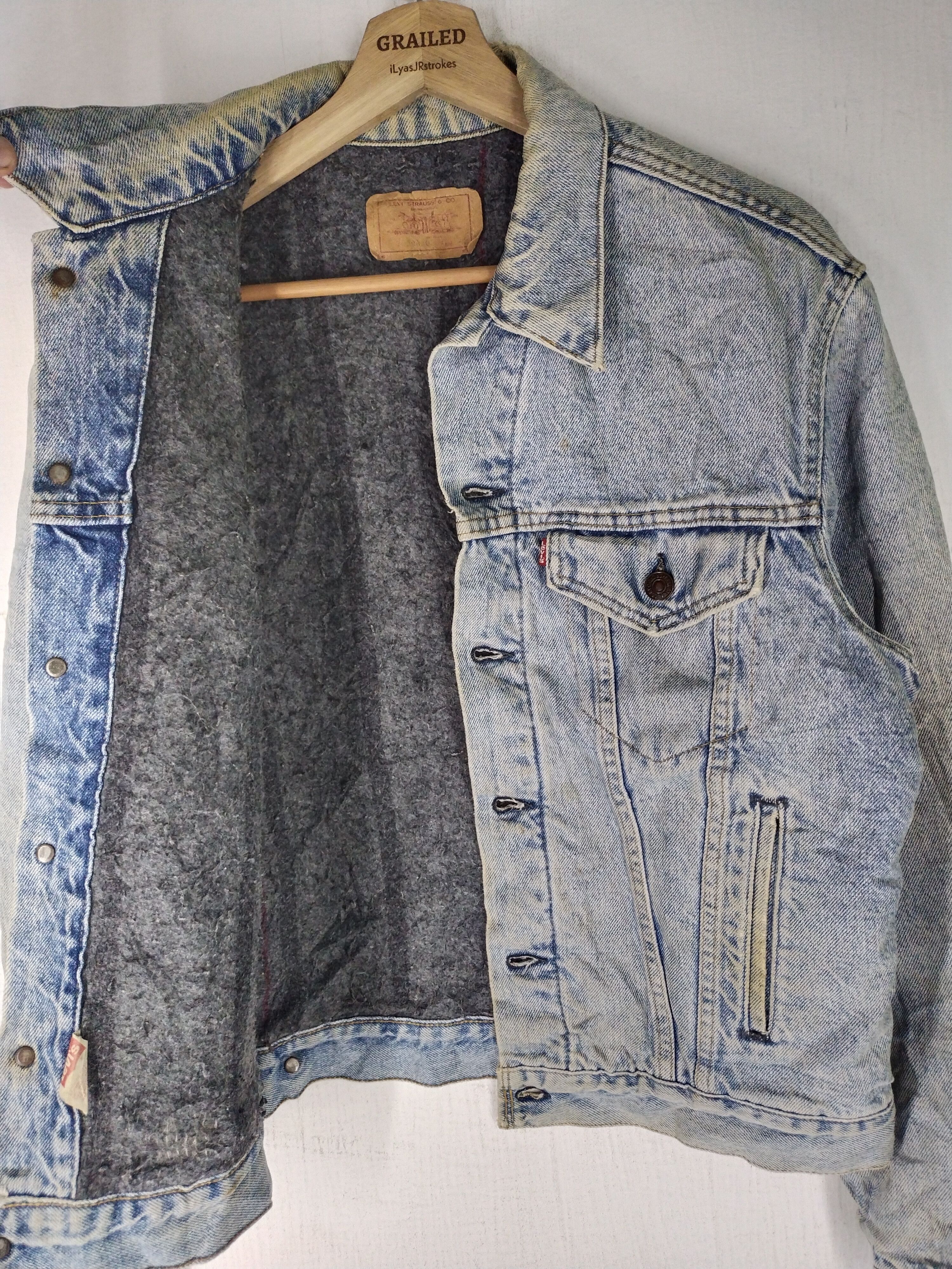 If Six Was Nine × Levi's × Levi's Vintage Clothing Rare Vintage Levi's Trucker Denim Jacket Size US M / EU 48-50 / 2 - 5 Thumbnail