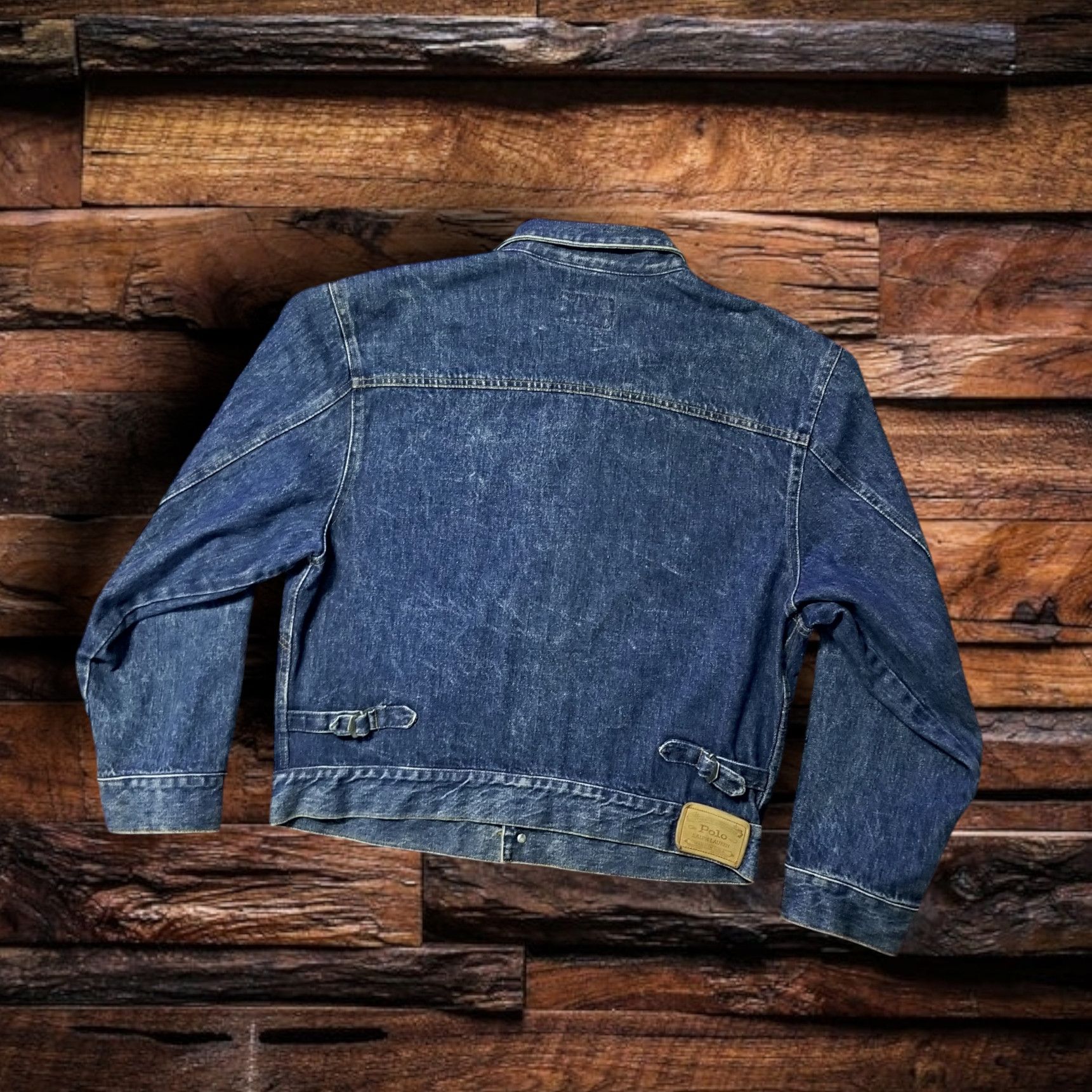 RRL Ralph Lauren VTG 80s POLO RALPH LAUREN DENIM JACKET- WOMEN'S SIZE LARGE Size L / US 10 / IT 46 - 2 Thumbnail