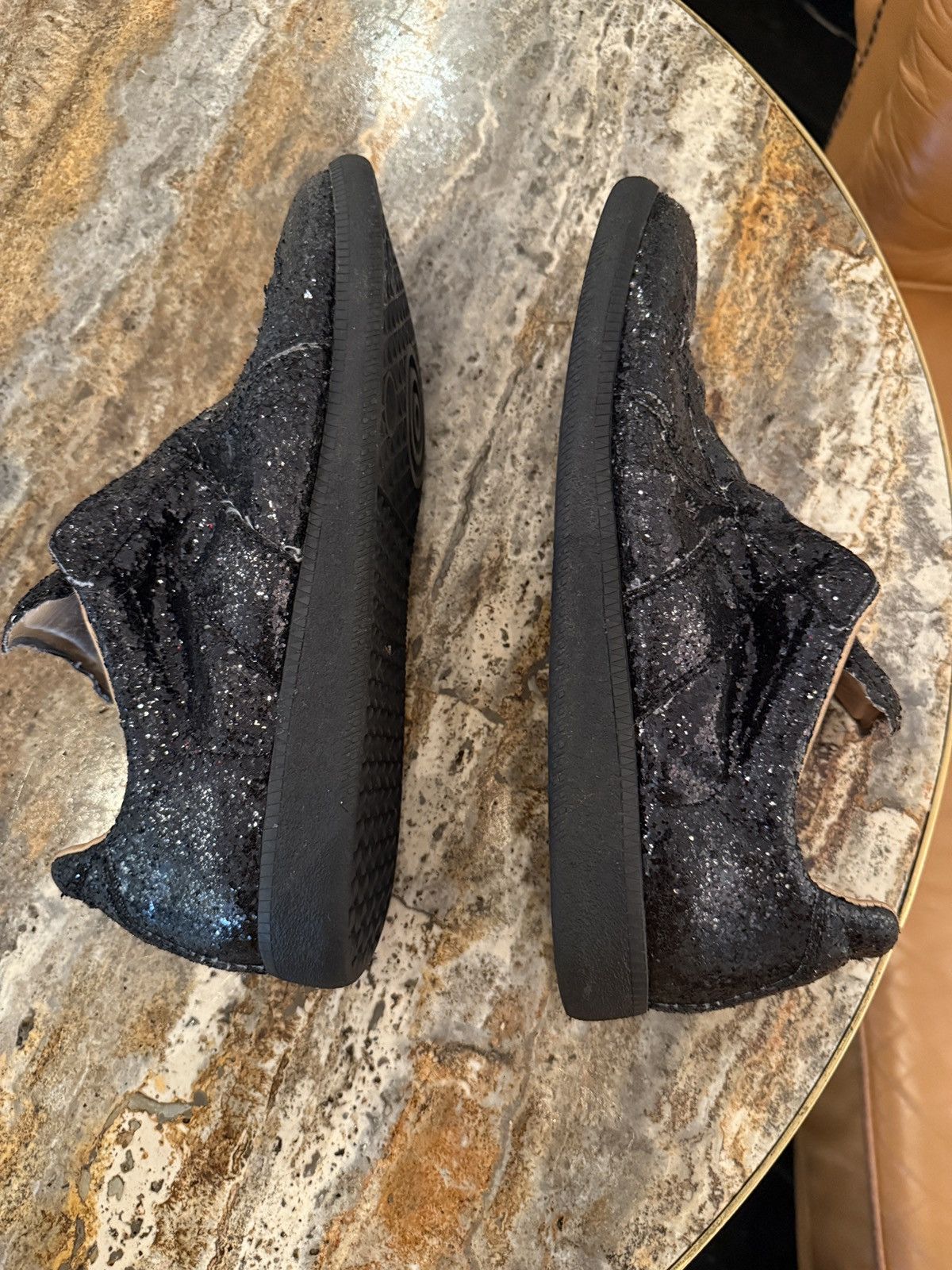 Maison Margiela Maison Martin Margiela Replica Glitter low top sz 44 /US10.5 Size US 10.5 / EU 43-44 - 3 Thumbnail
