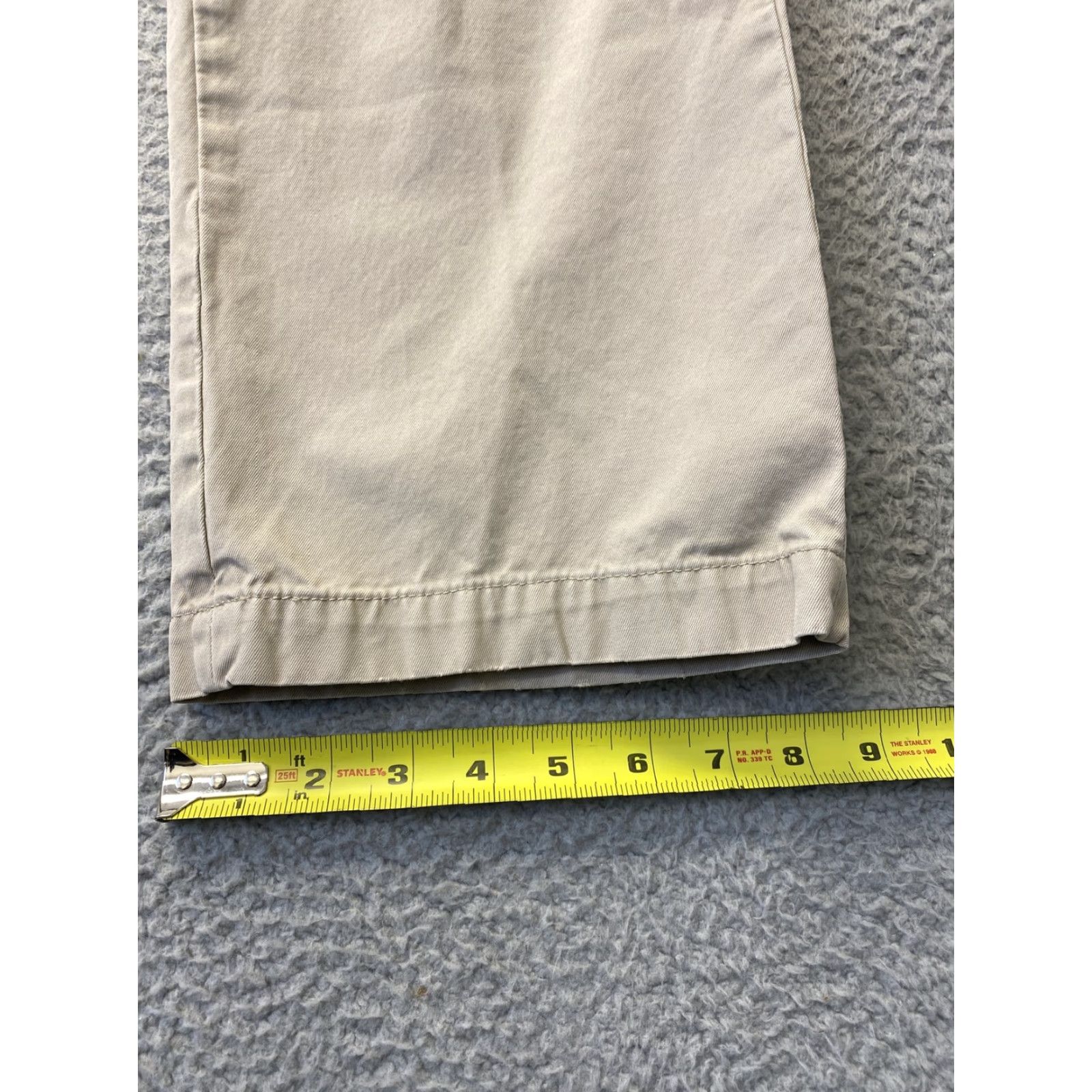 Banana Republic BANANA REPUBLIC Athletic Fit Chino Pants Mens 30x30 Tan Slimming Regular Cotton Blend Size US 30 / EU 46 - 5 Thumbnail