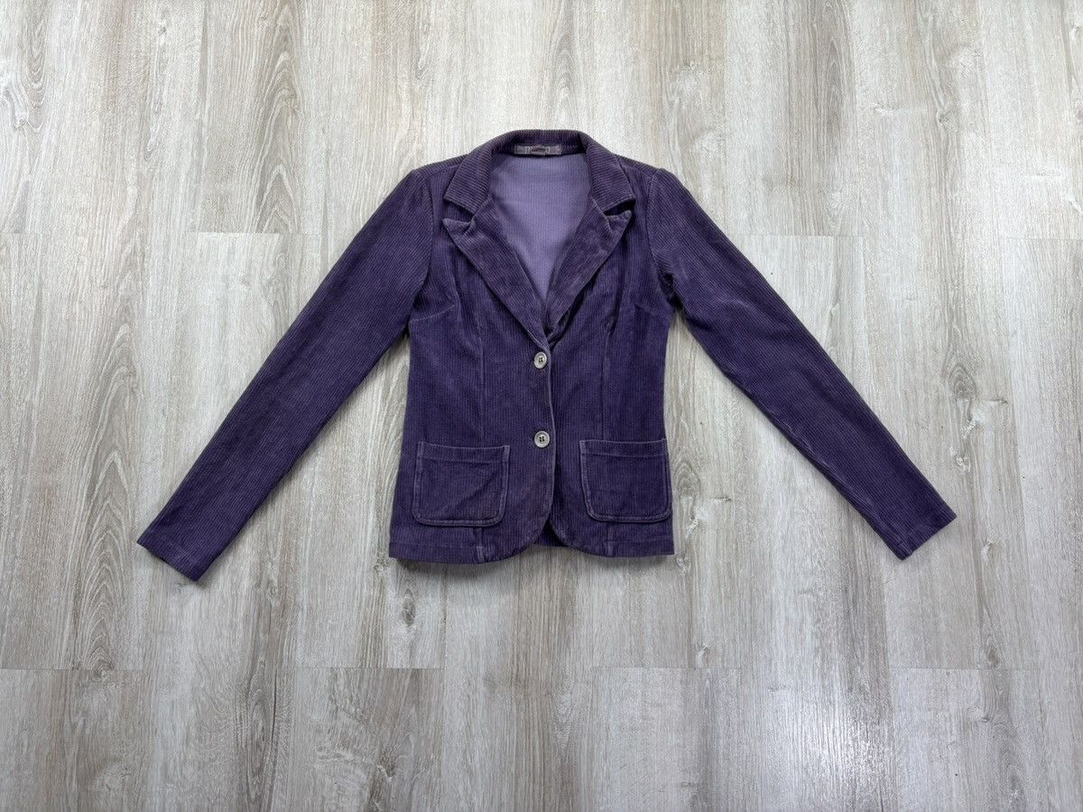 Transit Womens blazer Transit Par Such Size 2 Color Purple Size S / US 4 / IT 40 - 1 Thumbnail