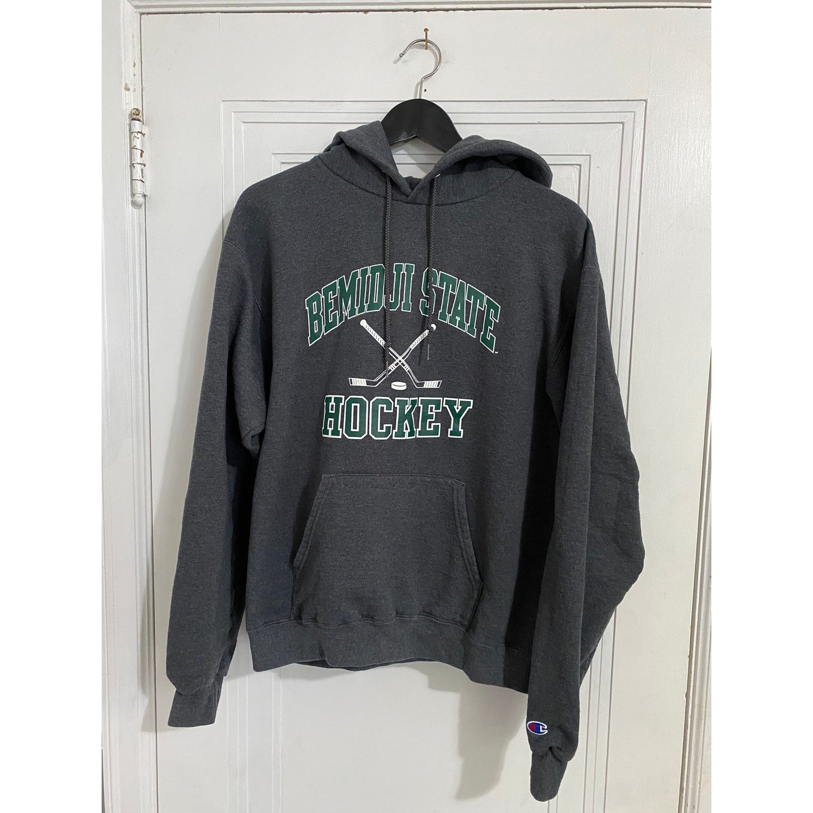 Champion Bemidji State Beavers Hockey Hoodie Sweatshirt Size Medium Size US M / EU 48-50 / 2 - 1 Thumbnail