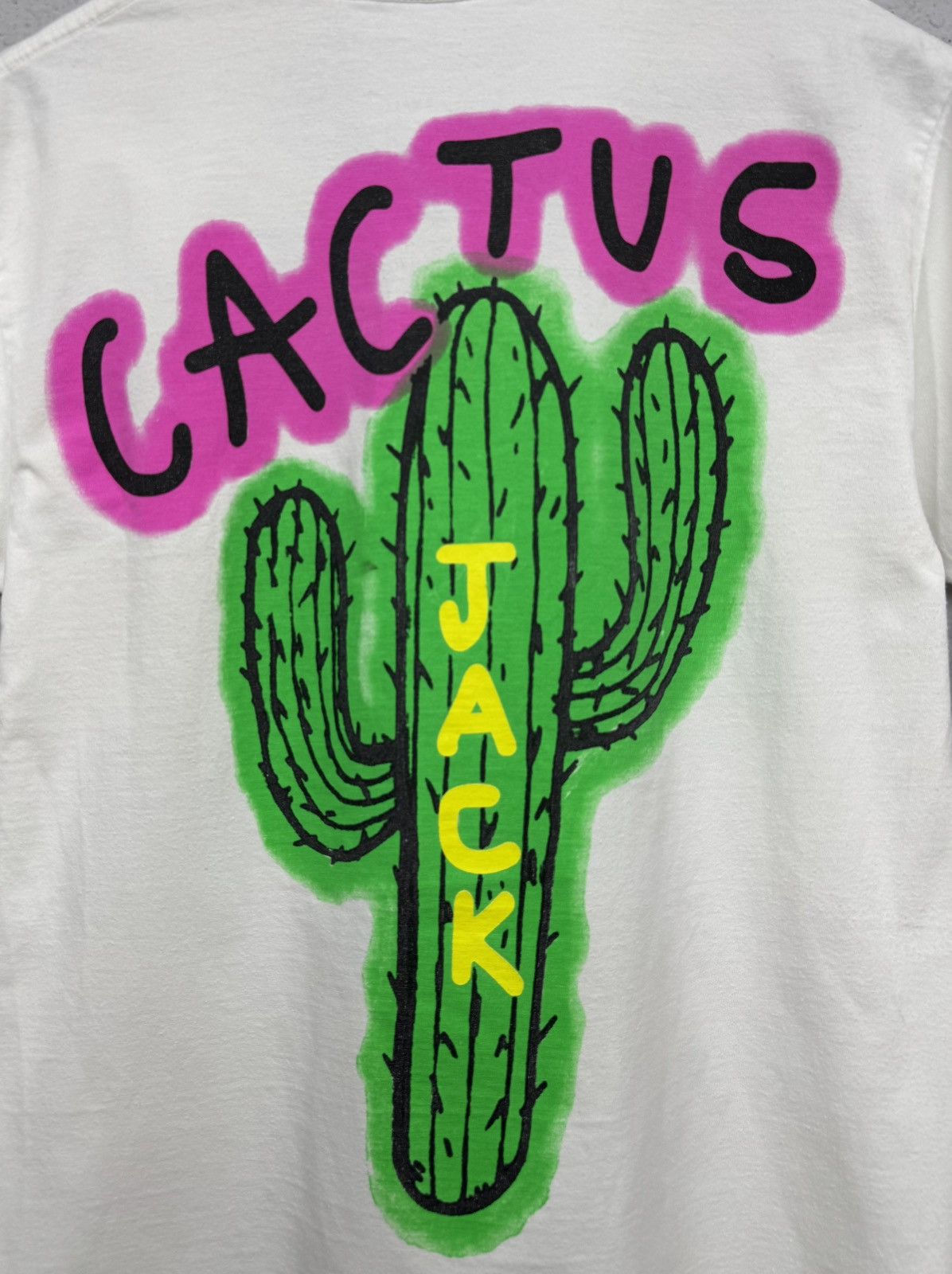 Travis Scott Vintage Jack Cactus T-shirt Travis Scott Rock Streetwear Y2k Size US S / EU 44-46 / 1 - 6 Thumbnail