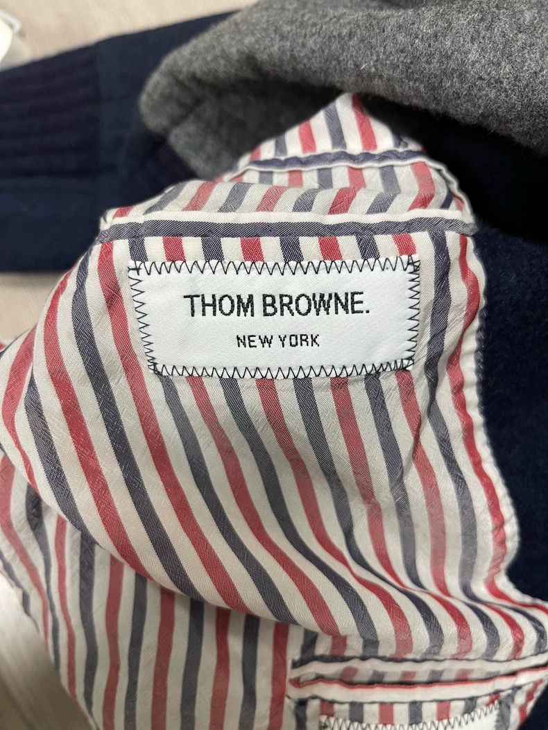 Thom Browne Thom Browne Wool zip jacket Size US XS / EU 42 / 0 - 5 Thumbnail