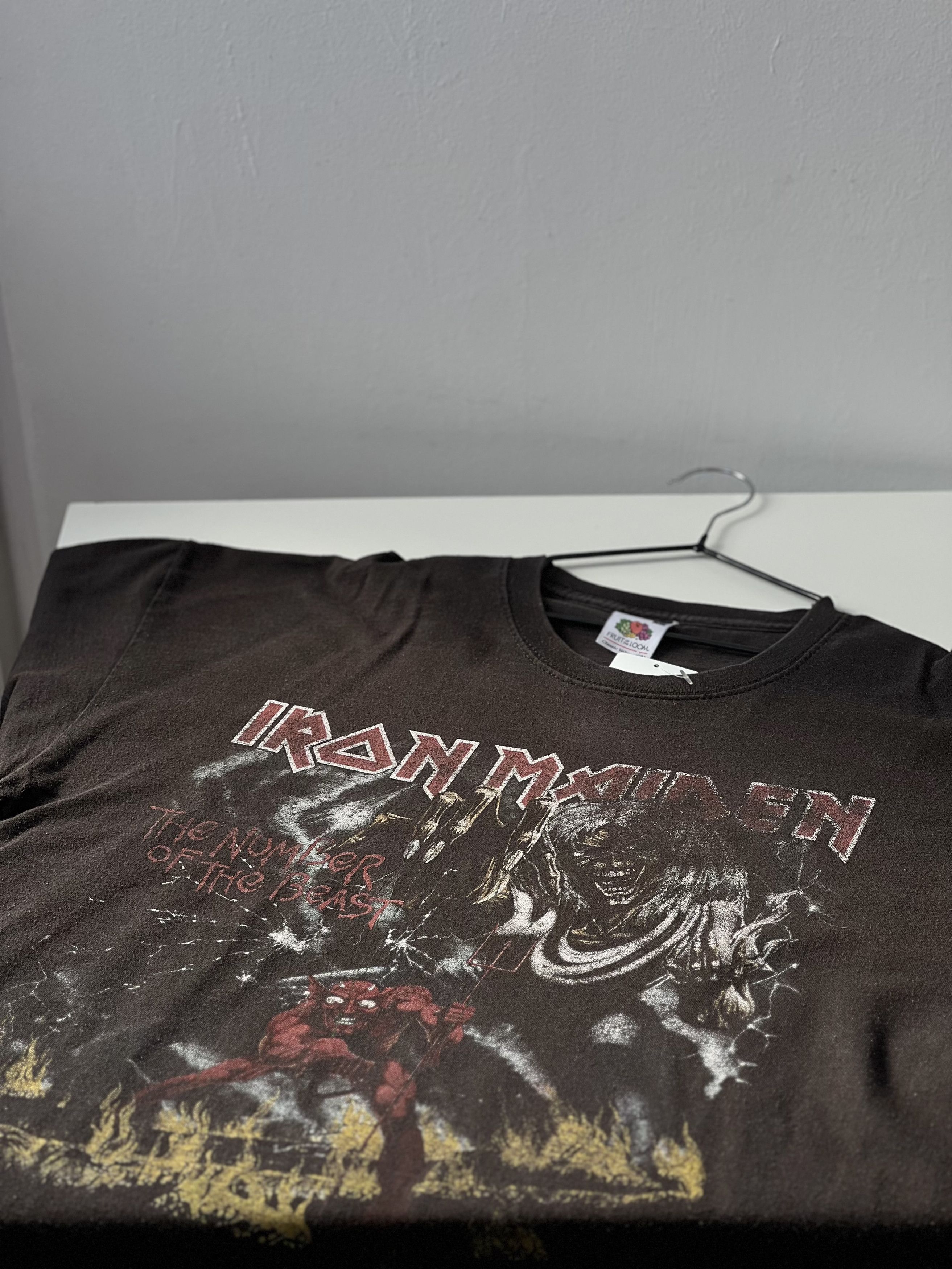 Fruit Of The Loom × Iron Maiden × Vintage Fruit of the Loom x Iron Maiden vintage t-shirt Size US L / EU 52-54 / 3 - 2 Thumbnail