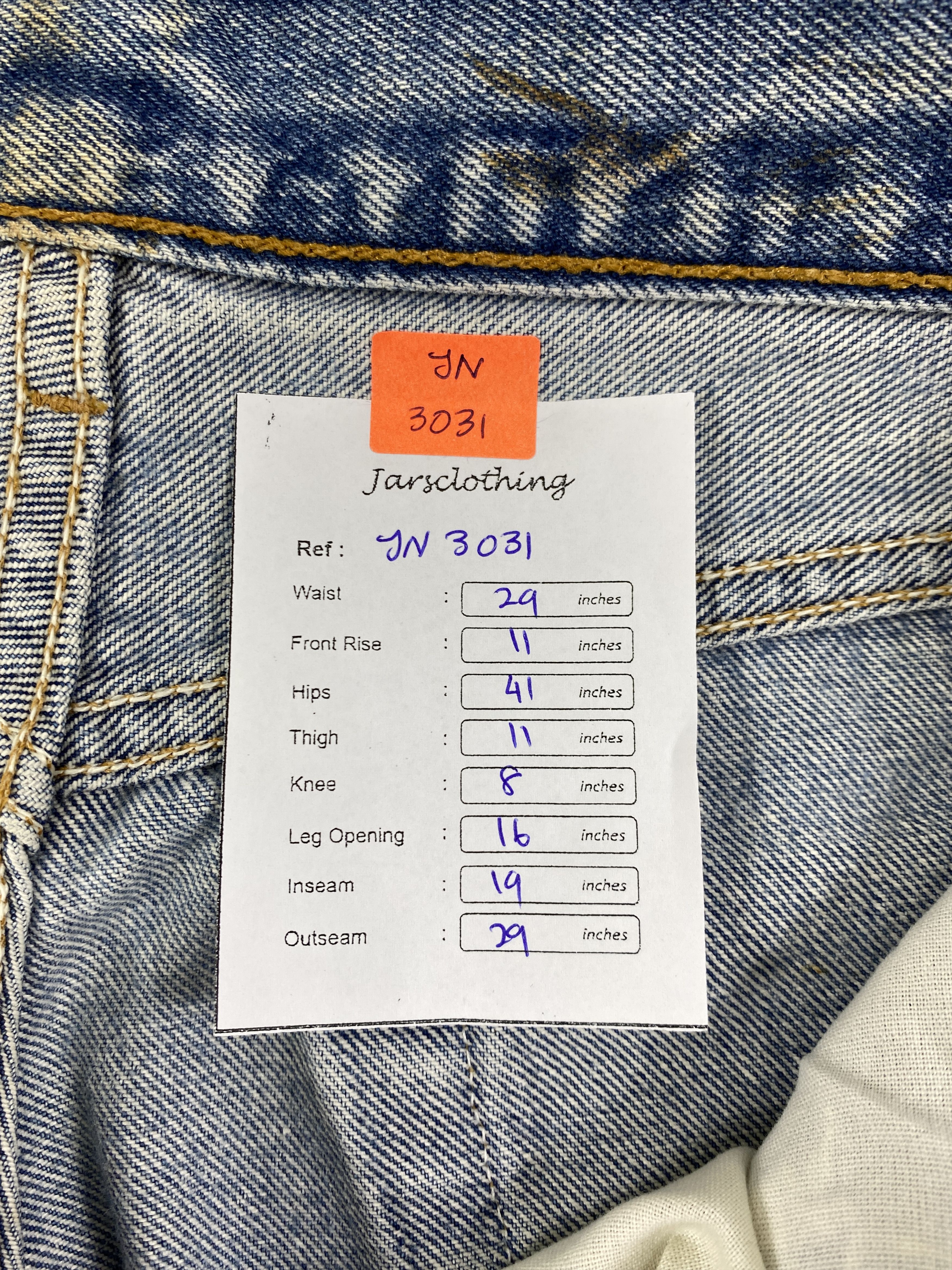 Levi's Faded Blue Vintage Levis 501 Jeans 29x19 - JN3031 Size US 29 - 7 Thumbnail