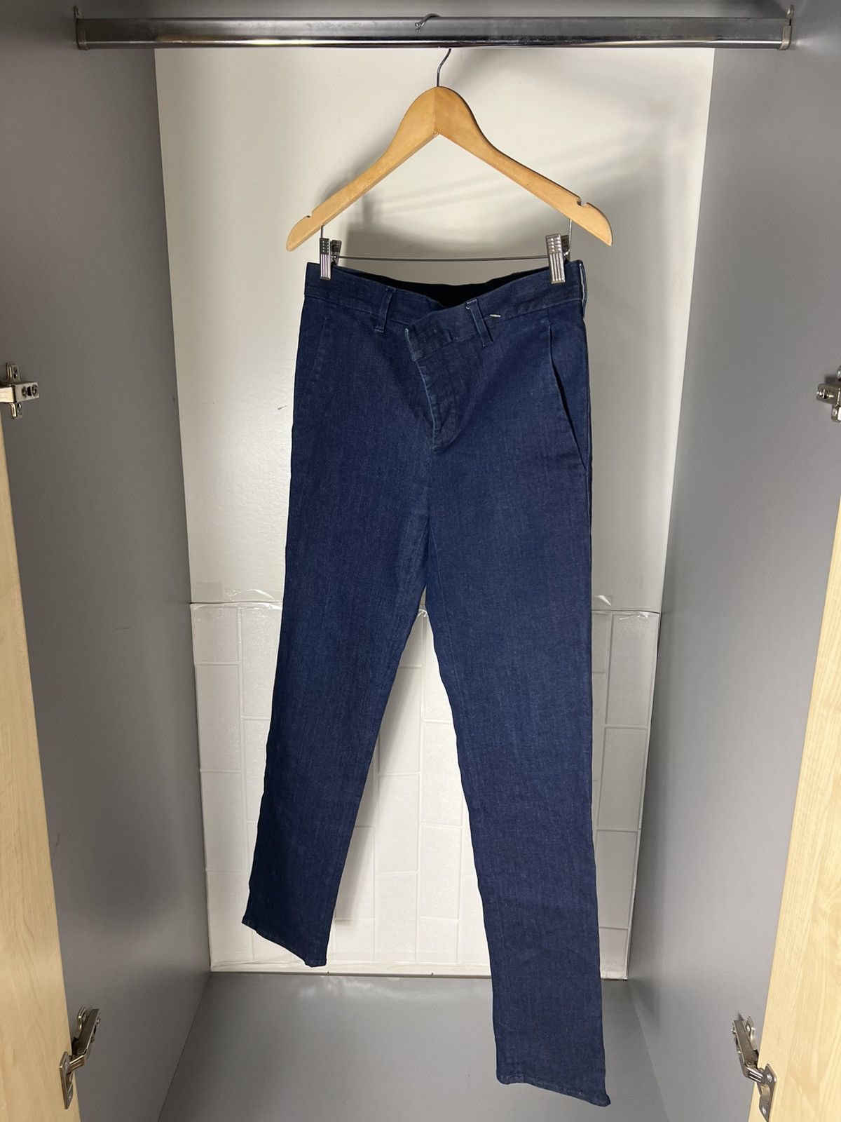 Prada × Vintage VERY RARE PRADA BLACK LABEL DENIM JEANS DESIGNER PANTS DELUX Size US 32 / EU 48 - 3 Thumbnail