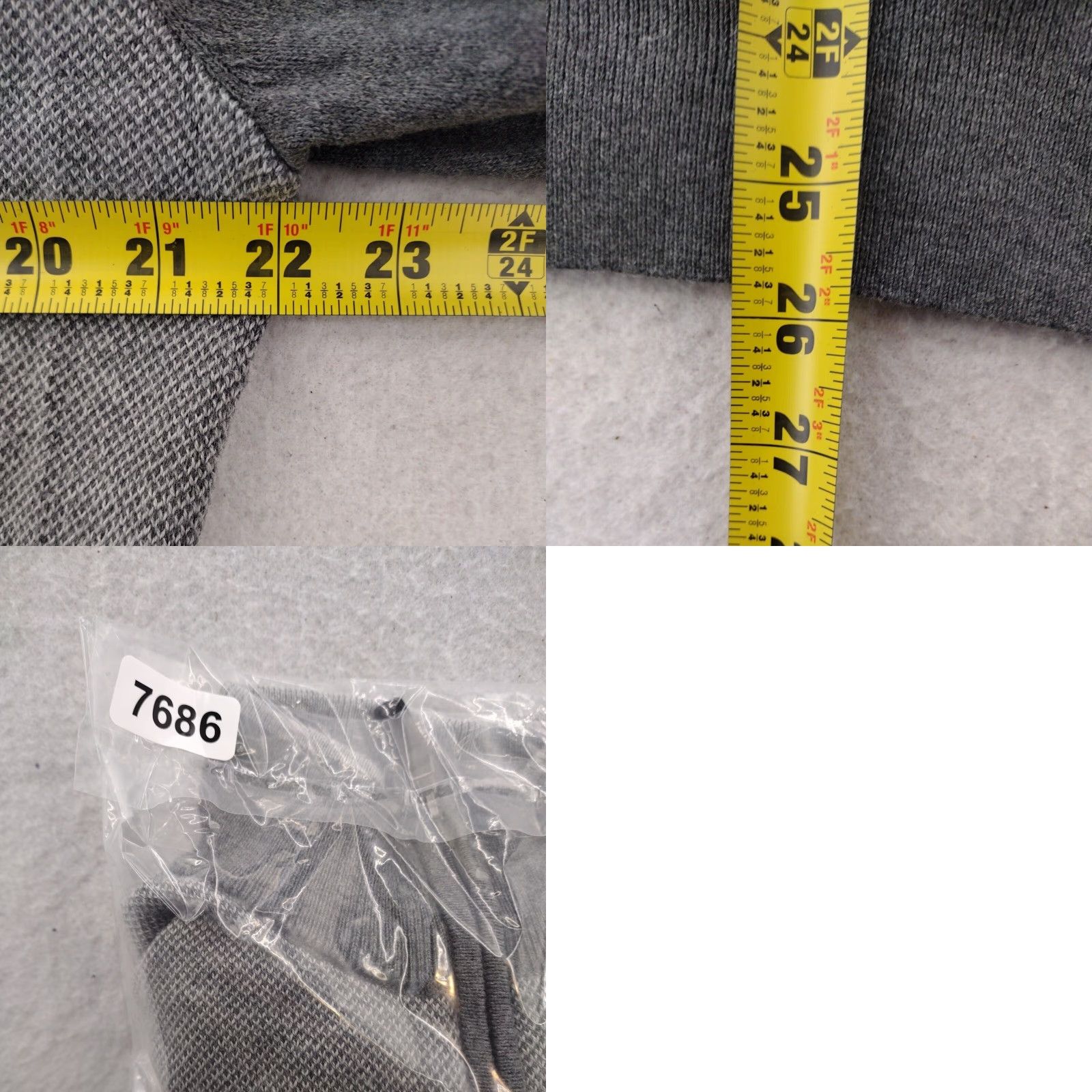 Jos. A. Bank Jos. A. Bank Sweater Mens XL Gray Cotton Cashmere 1/4 Zip Mock Neck Color Block Pullover Knit American Classic Outdoor Size US XL / EU 56 / 4 - 8 Thumbnail