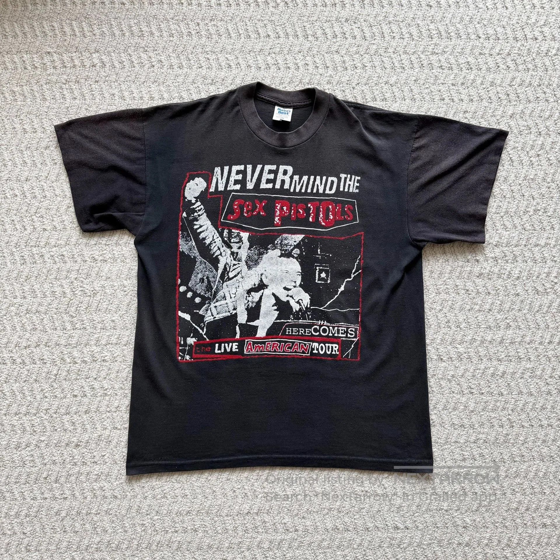 Vintage Vintage 90s Sex Pistols Punk Tee. Size US M / EU 48-50 / 2 - 4 Thumbnail