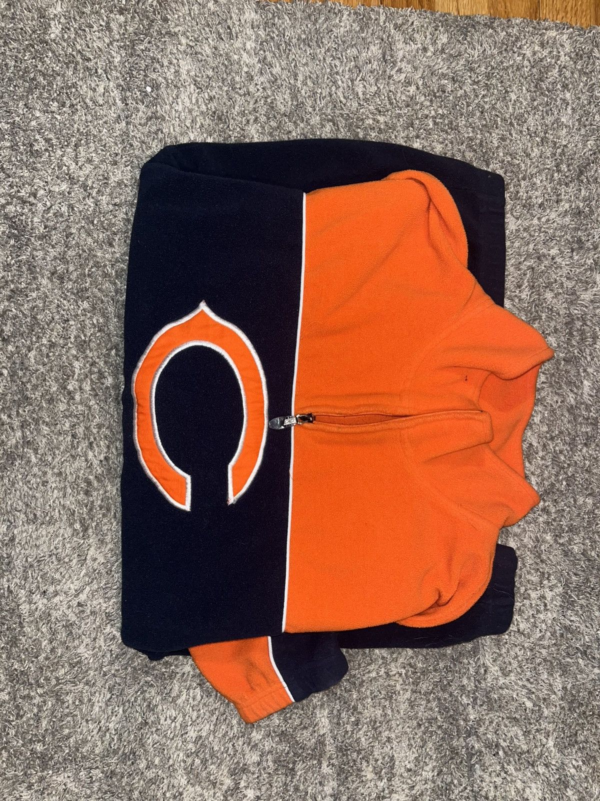 NFL × Reebok Chicago Bears Pullover Sweatshirt Zip Fleece Large Reebok Size US L / EU 52-54 / 3 - 3 Thumbnail