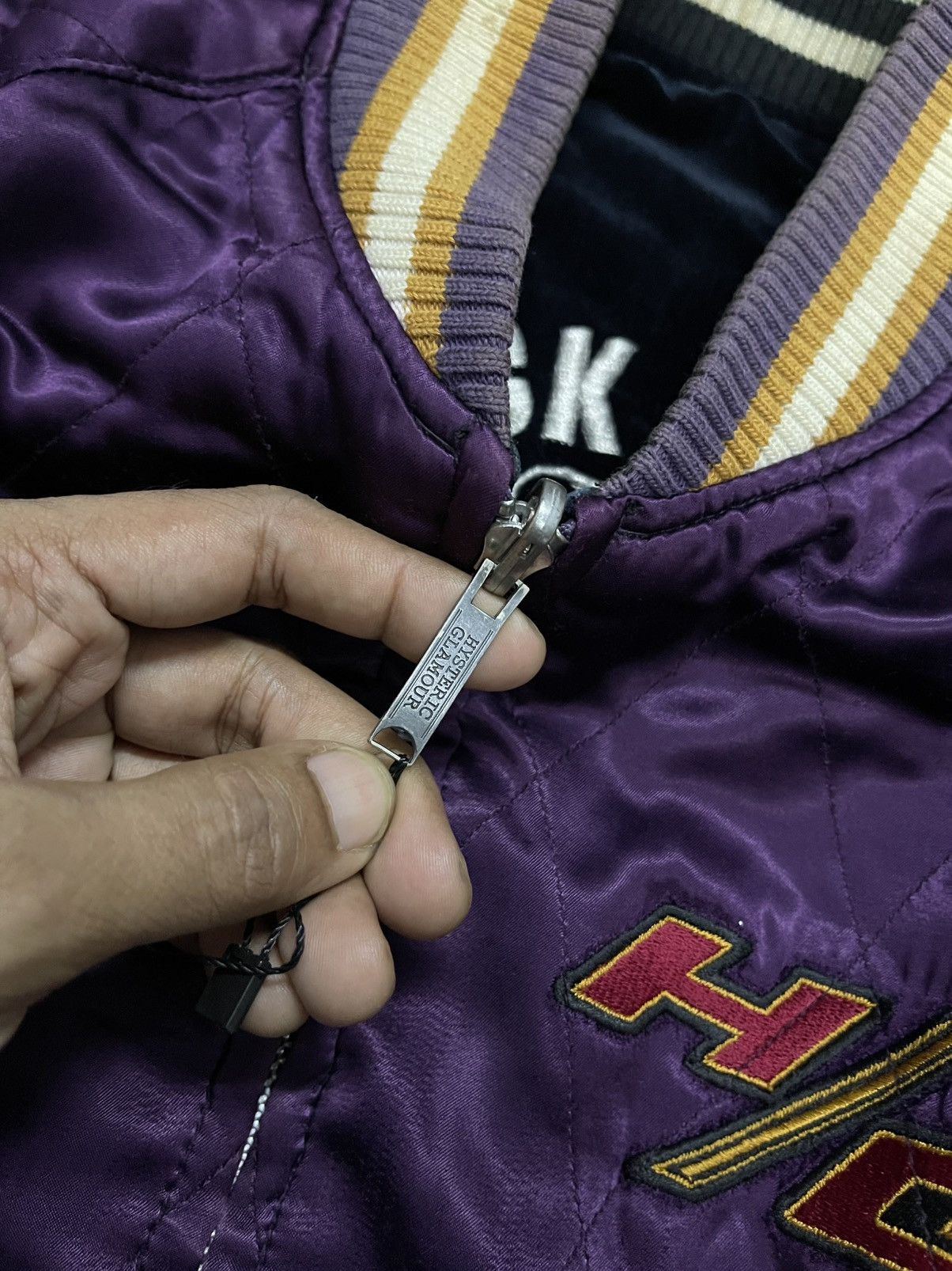 1990 HYSTERIC GLAMOUR SUKAJAN REVERSIBLE EMBROIDERED LOGO