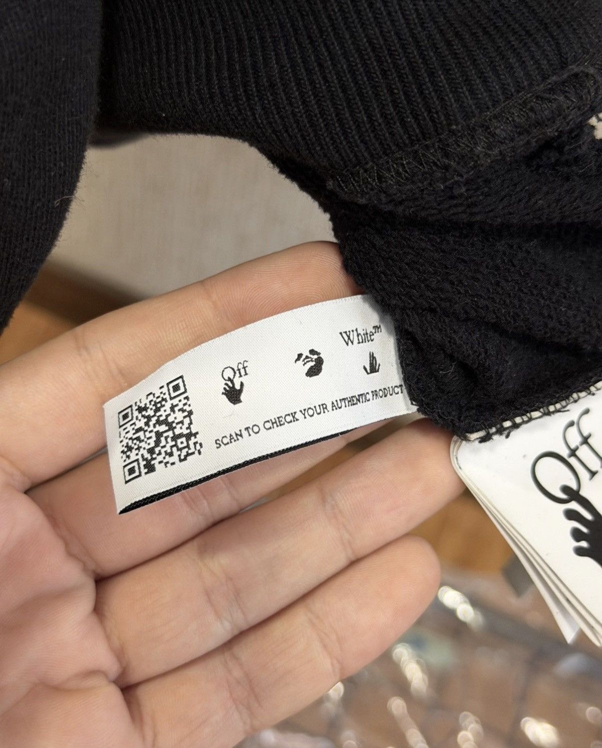 Off-White OFF WHITE HIGH WEED BLACK HOODIE Size US XL / EU 56 / 4 - 9 Thumbnail