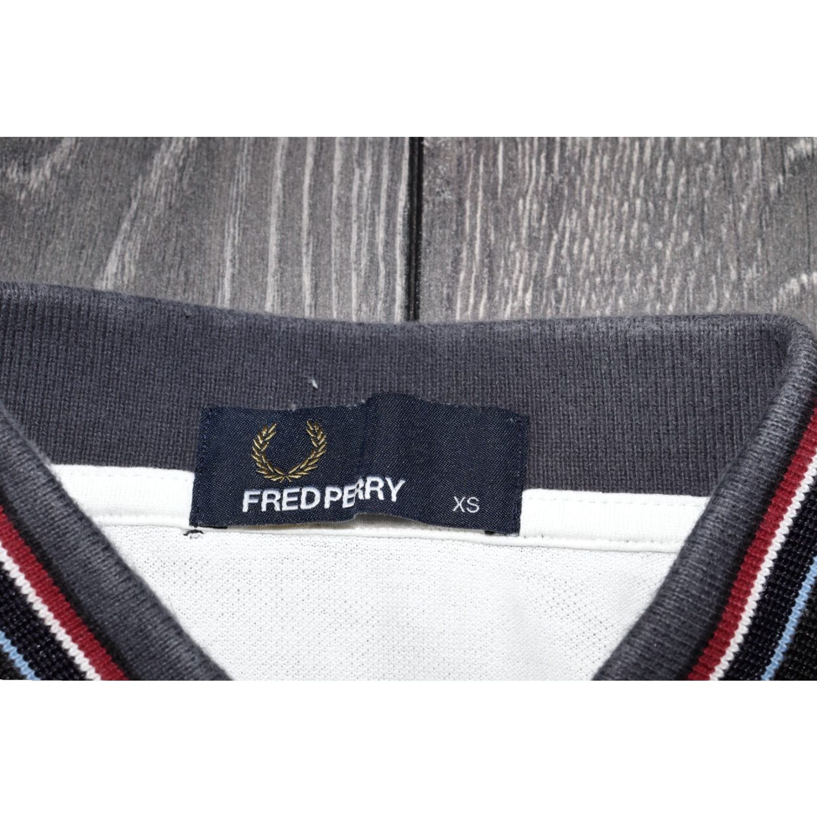 Fred Perry Fred Perry Polo Shirt Short Sleeve Striped Collar White XS 100% Cotton Men Polo Shirt XS White Fred Perry M6504 Size US XS / EU 42 / 0 - 4 Thumbnail