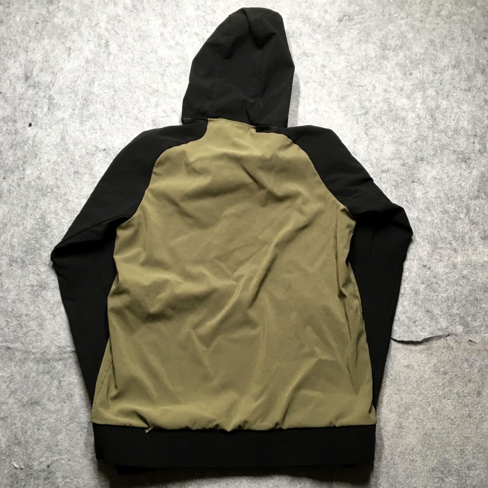 The North Face The North Face Hoodie Mens S OD Green Black Fleece Pullover Tekno Fresh Hooded Pockets Zip Size US S / EU 44-46 / 1 - 7 Thumbnail