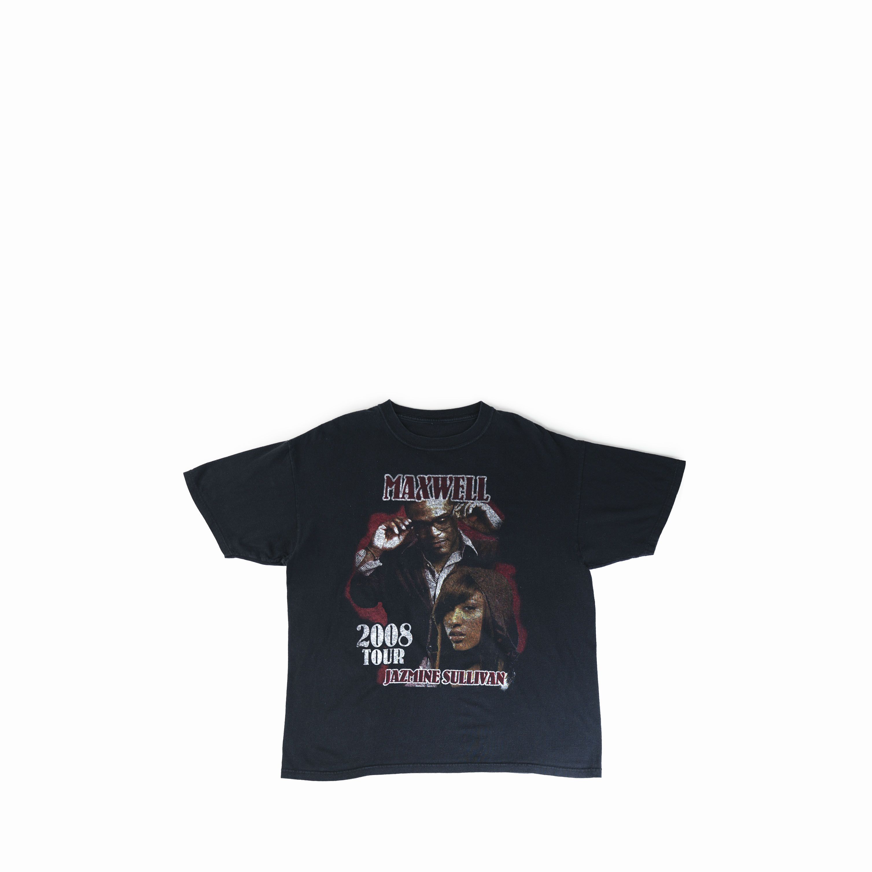 Band Tees Vintage 2008 09 Maxwell Fleetwood Mac Bootleg Tour Tee Shirt Size US L / EU 52-54 / 3 - 1 Thumbnail