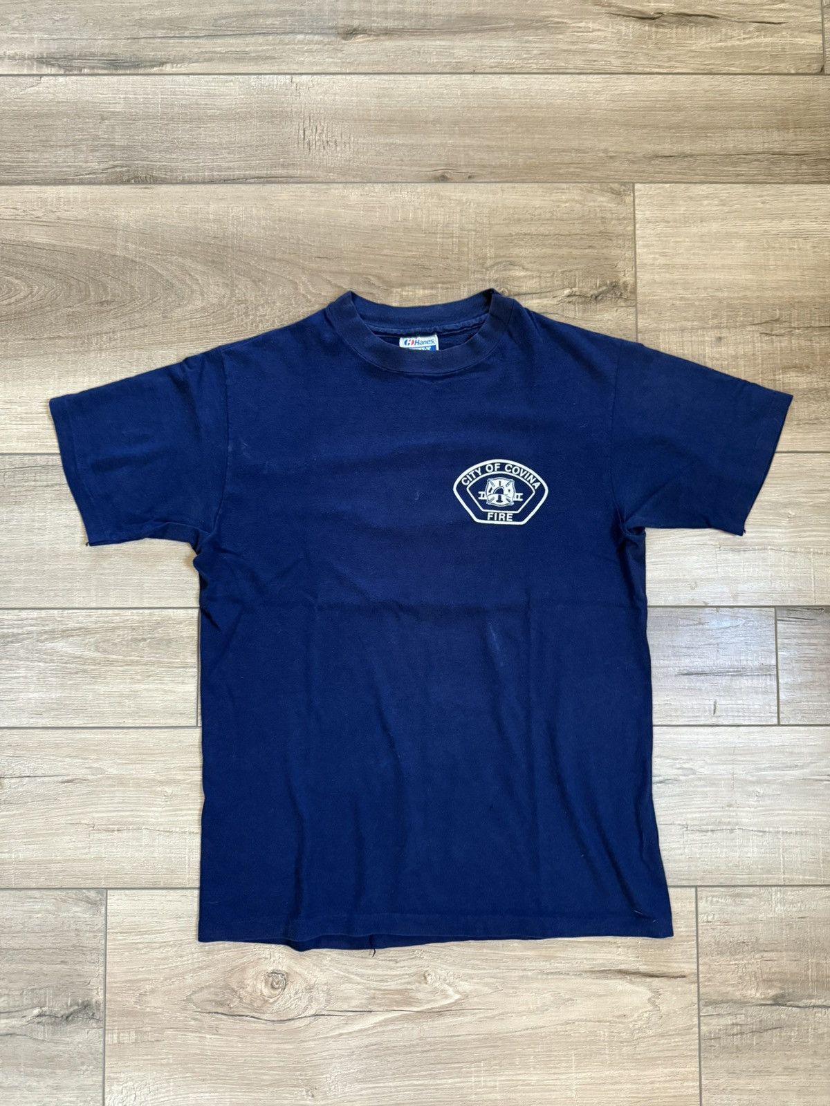 Vintage 1990s Covina Fire T-Shirt Size US M / EU 48-50 / 2 - 1 Thumbnail