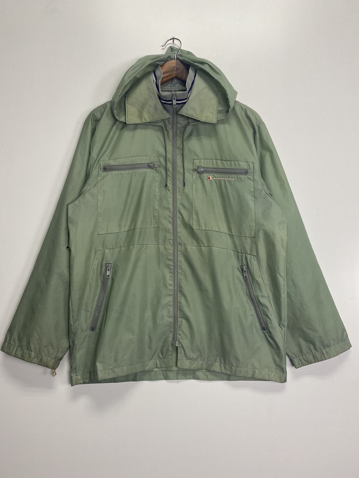 Champion × Vintage Vintage Champion Product Windbreaker Size US M / EU 48-50 / 2 - 3 Thumbnail