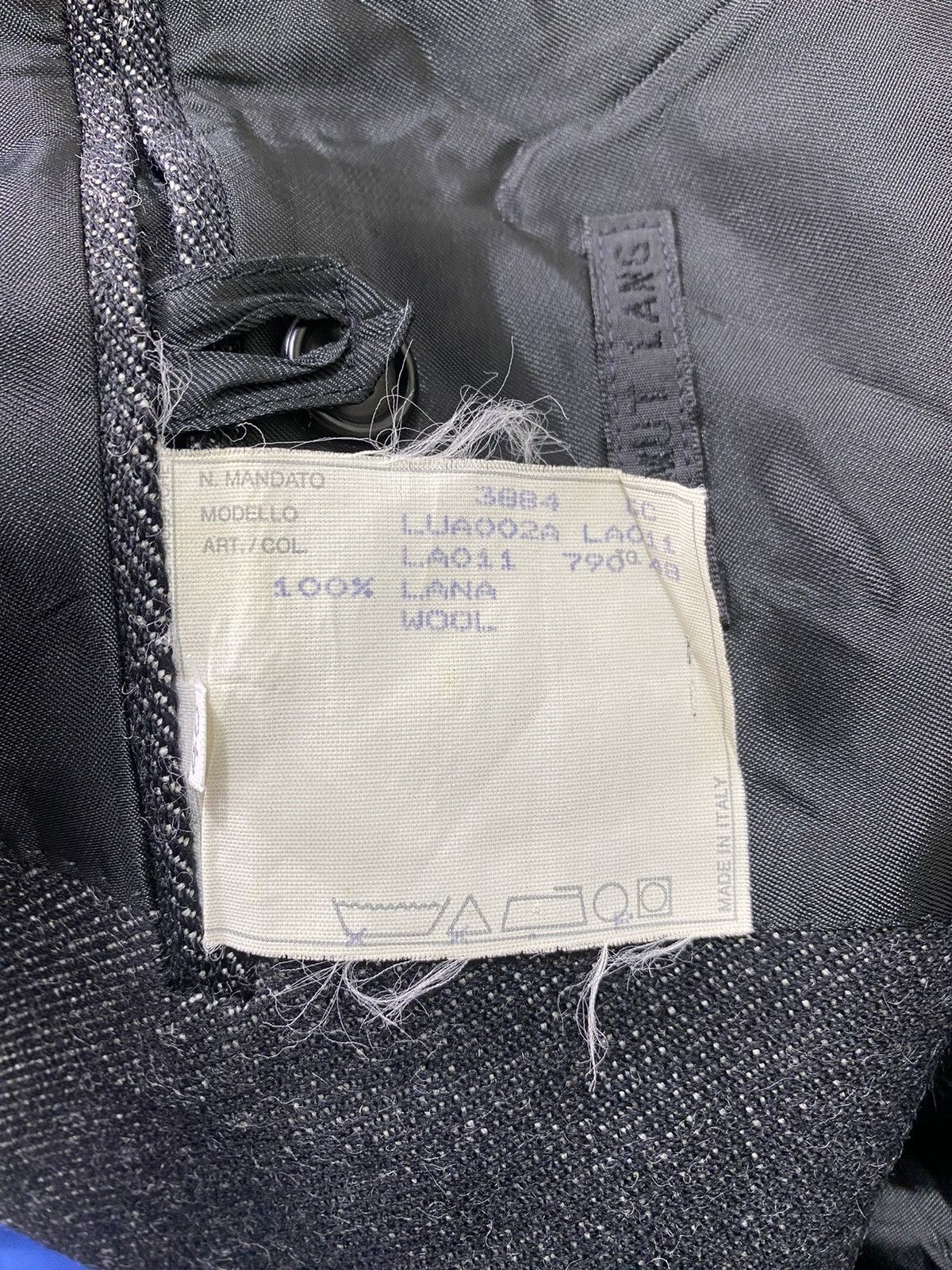Helmut Lang Archive! AW1996 -Helmut Lang- Wool Coat Blazer Size US M / EU 48-50 / 2 - 12 Thumbnail