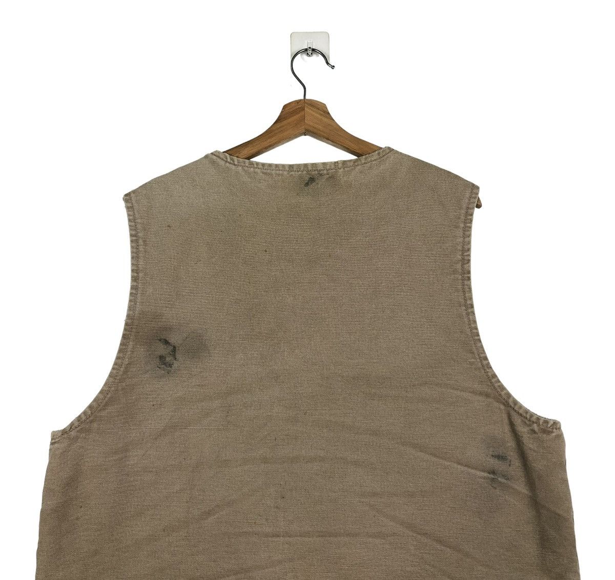 Carhartt 🔥VINTAGE TANK TOP WORK CARHARTT SHEARLING BLANKET Size US L / EU 52-54 / 3 - 11 Thumbnail
