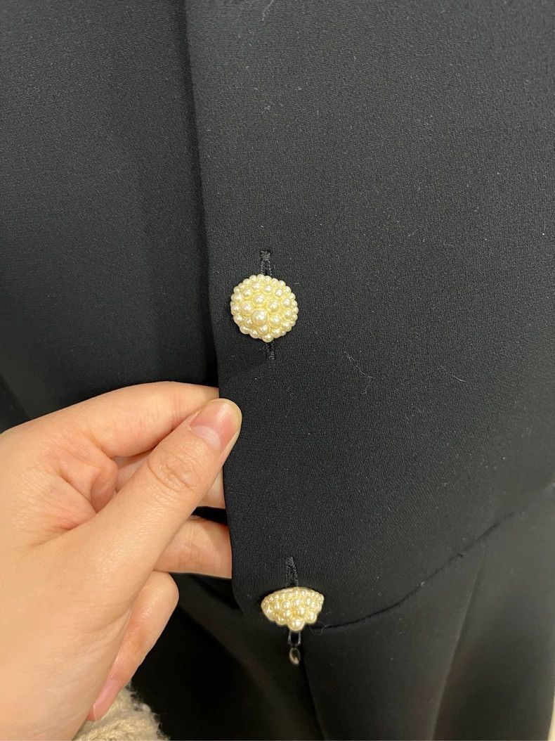 Prada Miumiu Sequin Dress with Collar -2505 Size US 36 / EU 52 - 4 Thumbnail