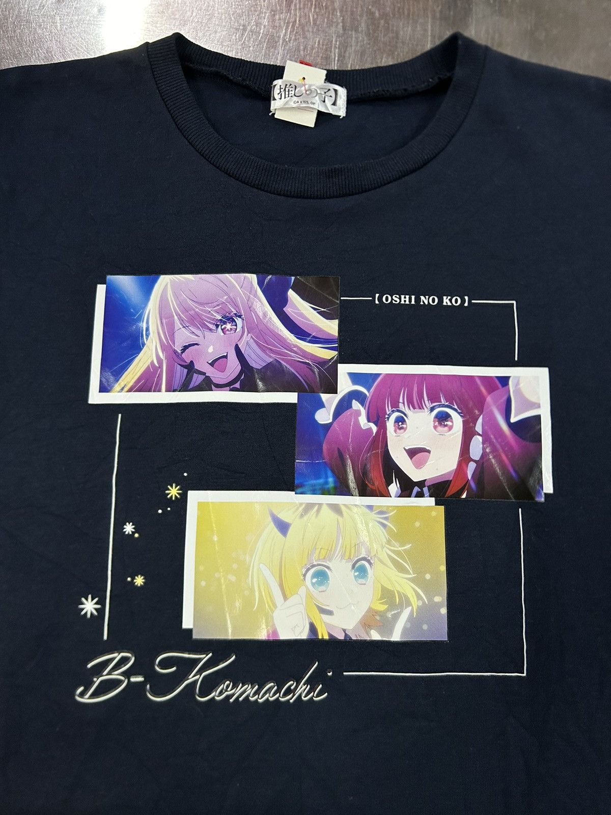 Anime × Cartoon Network × Japanese Brand Oshi No Ko B-Komachi Idol Group Anime Waifu Tee Size US L / EU 52-54 / 3 - 1 Thumbnail