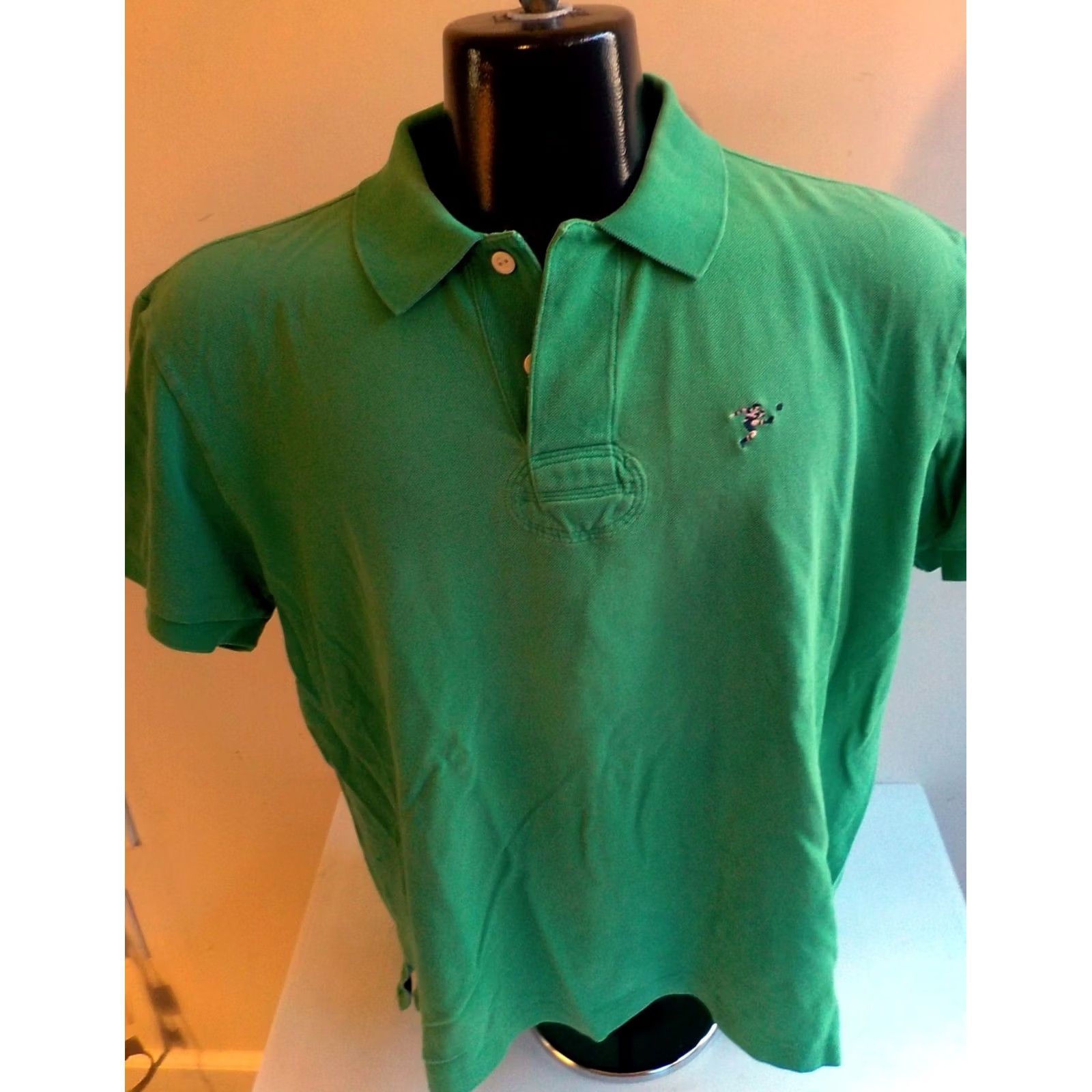 Ralph Lauren RALPH LAUREN RUGBY Polo Shirt Short Sleeve Rugby Player Logo Green SZ XL Men Size US XL / EU 56 / 4 - 2 Thumbnail