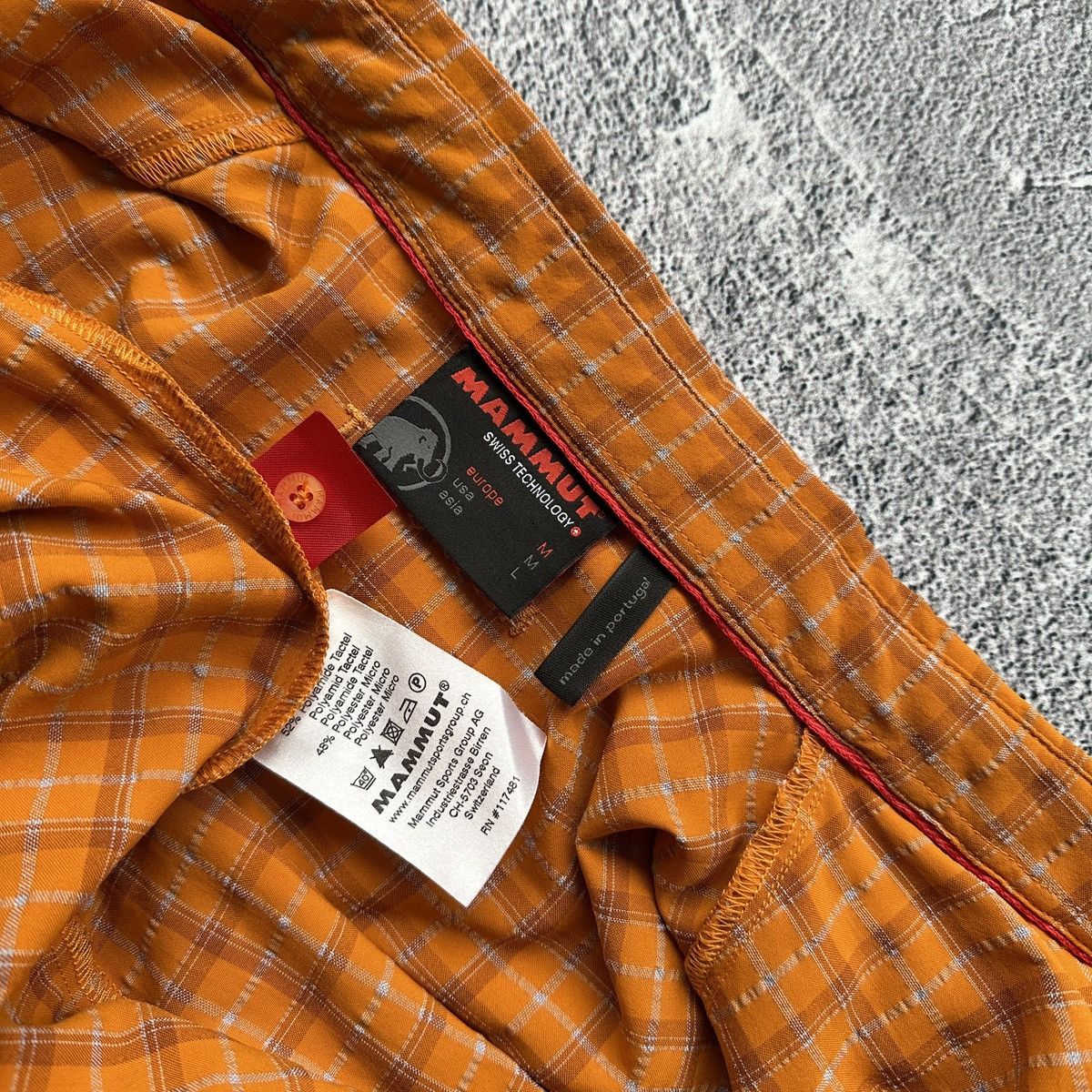 Mammut Womens Shirts Bottom Up Mammut Outdoor Orange Size: M Size M / US 6-8 / IT 42-44 - 7 Thumbnail