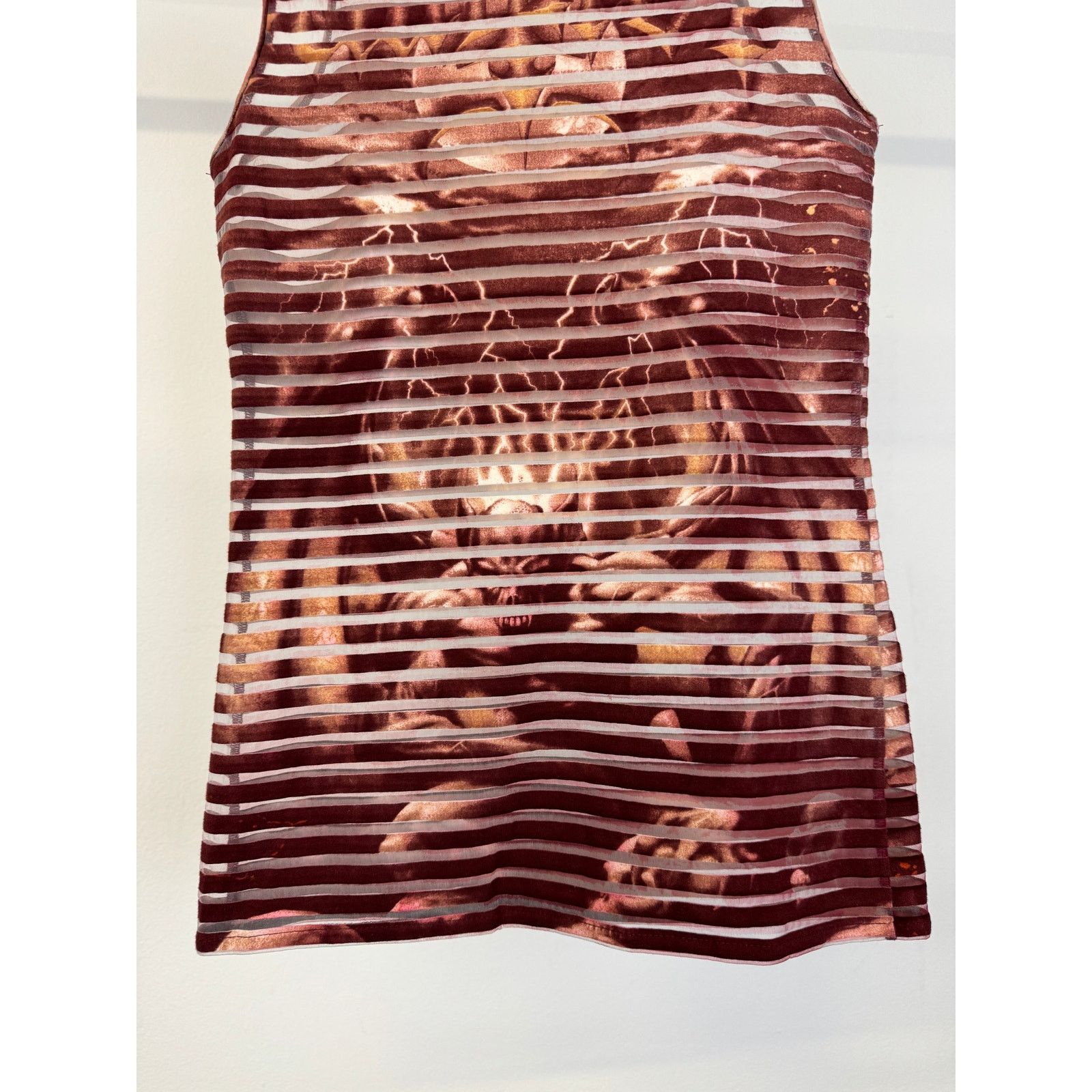 Jean Paul Gaultier SS2001 Jean Paul Gaultier satan demon tank mesh top Size M / US 6-8 / IT 42-44 - 3 Thumbnail