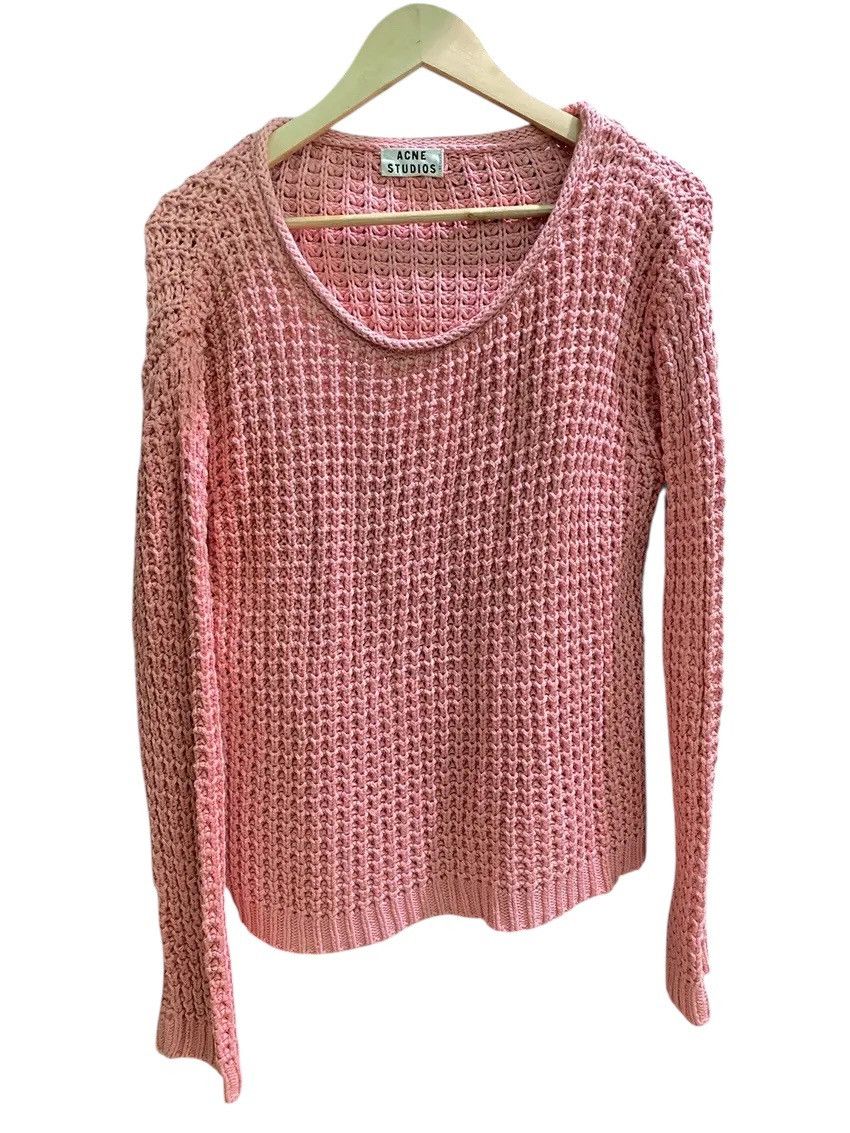 Acne Studios Acne Studios Archive "Sapata So" Chunky Open Knit Sweater Size S / US 4 / IT 40 - 1 Thumbnail