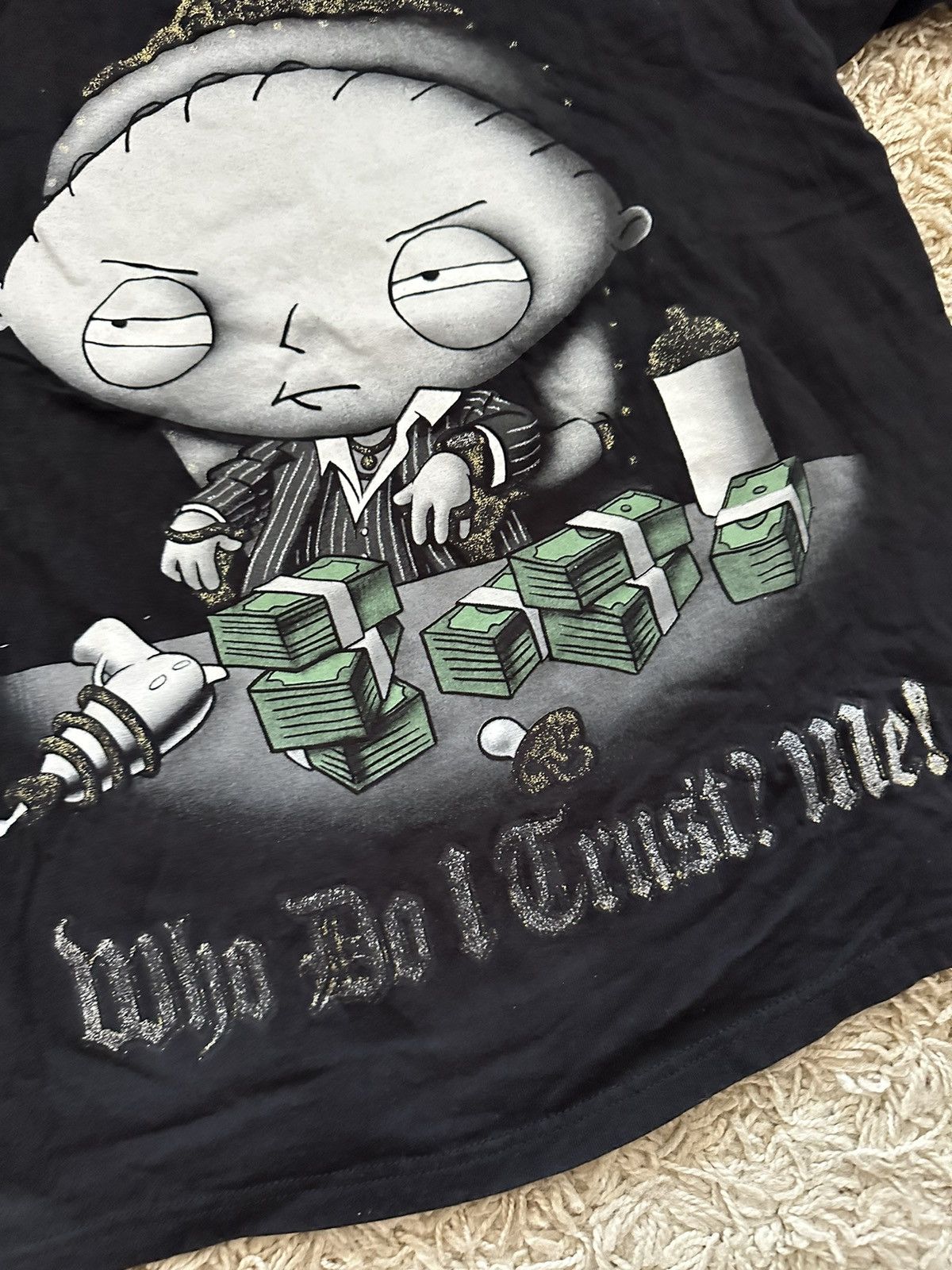 Vintage 🔥VINTAGE STEWIE GRIFFIN MOVIE Y2K GRAPHICS T-SHIRT🔥 Size US L / EU 52-54 / 3 - 3 Thumbnail