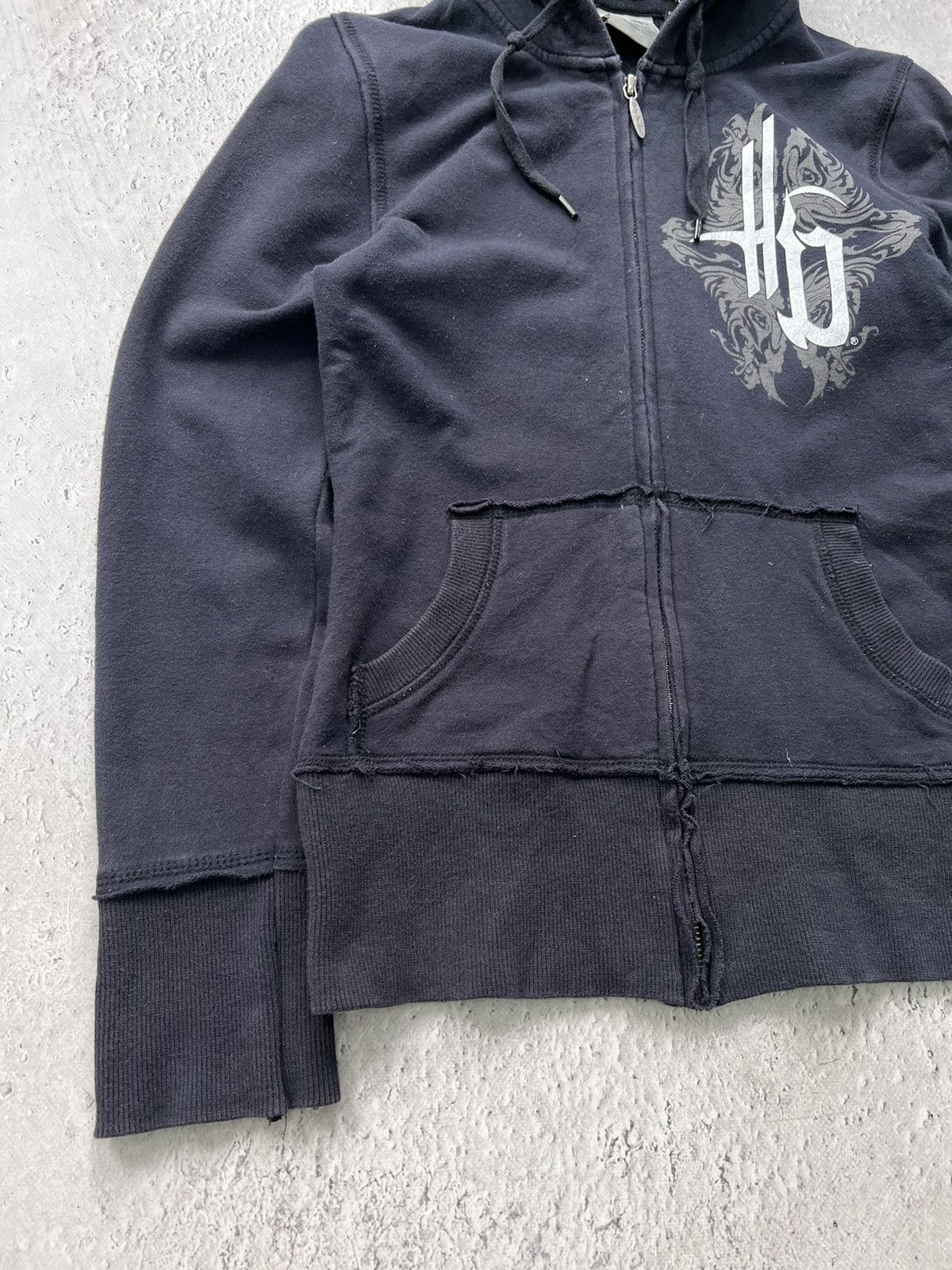 If Six Was Nine CRAZY SUN FADED FLAME BOXY HOODIE hystericglamour STYLE Size XS / US 0-2 / IT 36-38 - 2 Thumbnail