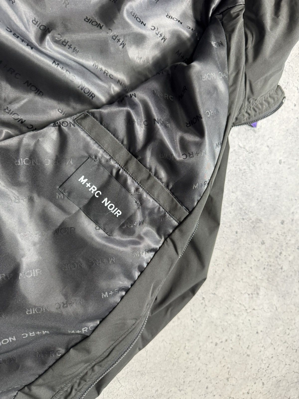 M+Rc Noir M+RC NOIR black & purple Jacket Big Logo Size S Size US S / EU 44-46 / 1 - 8 Thumbnail