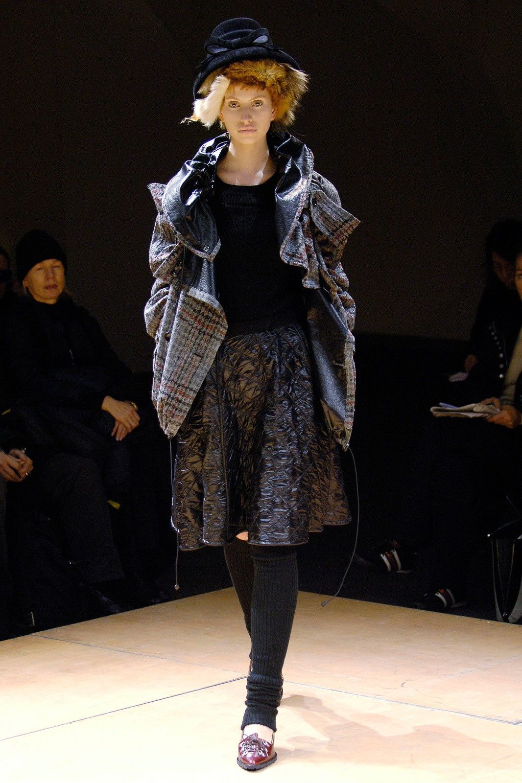 Junya Watanabe JUNYA WATANABE FOR CDG FW05 WOOL SKIRT WITH NYLON LINING Size 26" / US 2 / IT 38 - 2 Thumbnail