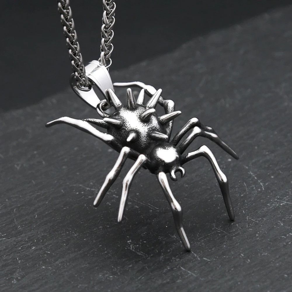 Other Gothic Spider Pendant Necklace Size ONE SIZE - 1 Thumbnail