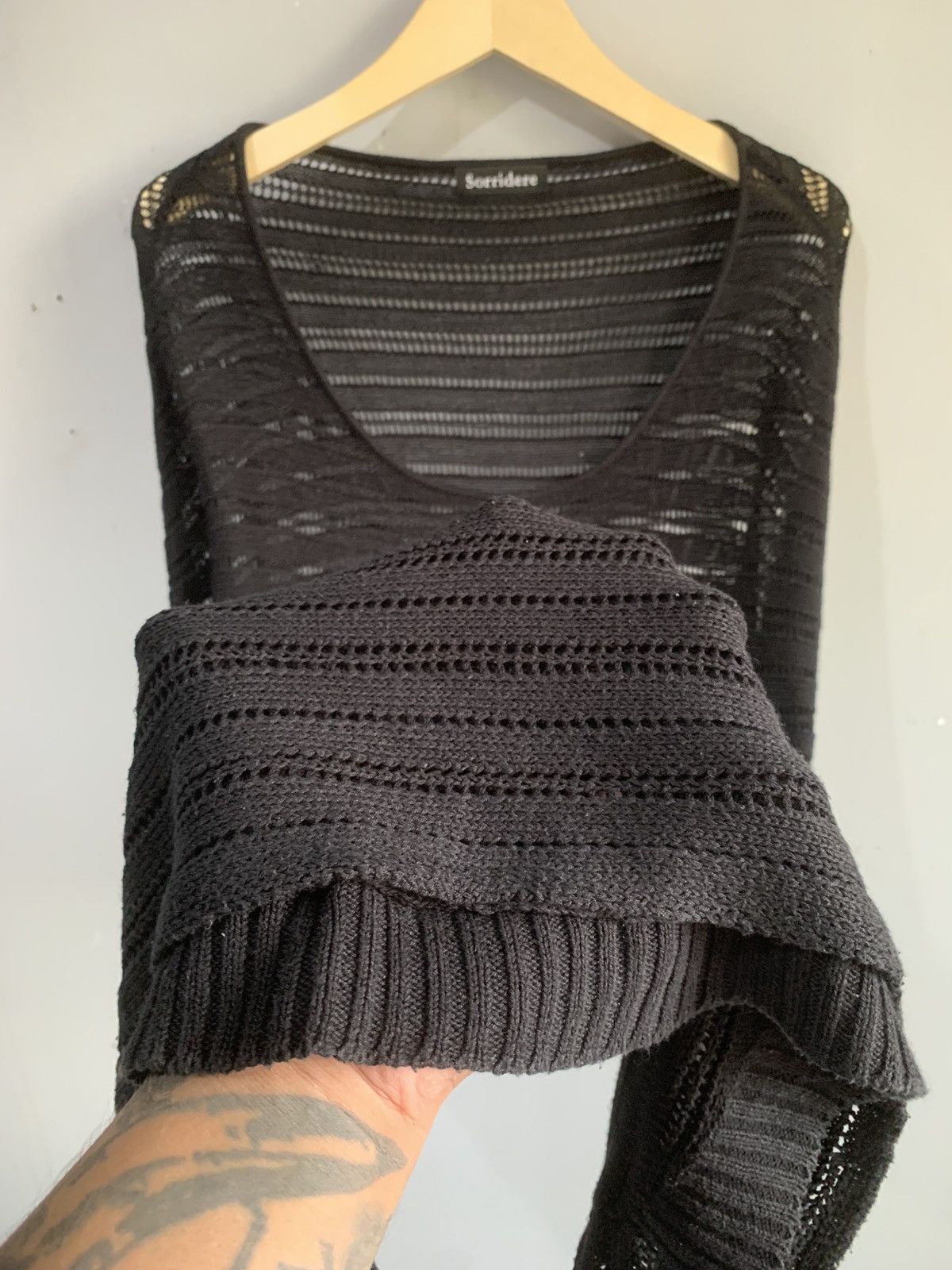 Maison Margiela Japanese Sorrider JPG Style Mesh Tee Size US L / EU 52-54 / 3 - 4 Thumbnail