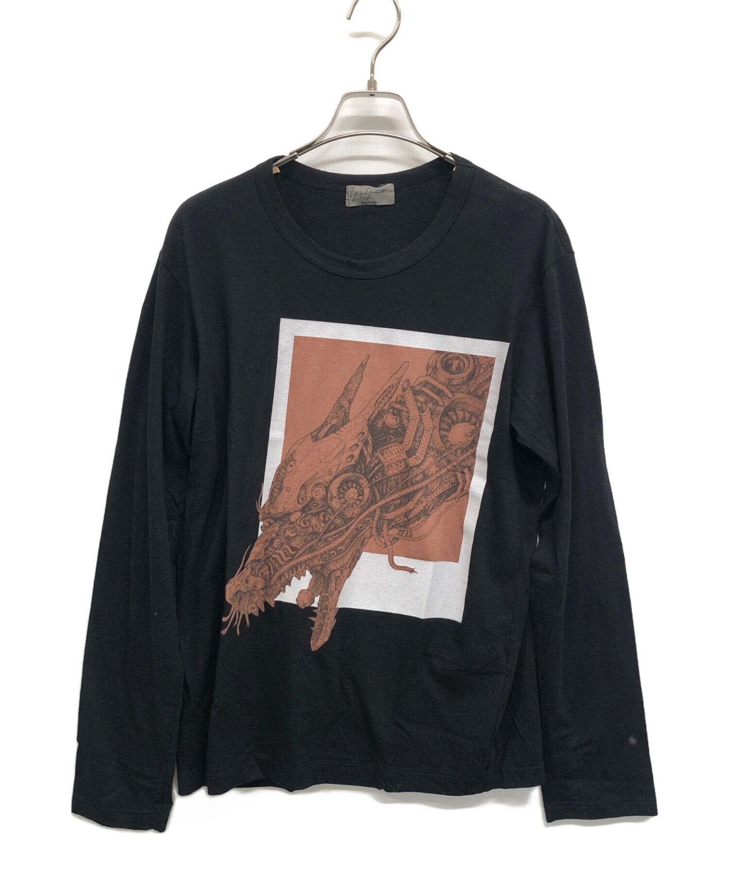 Yohji Yamamoto 🐎 Dragon Longsleeve Size US L / EU 52-54 / 3 - 1 Thumbnail