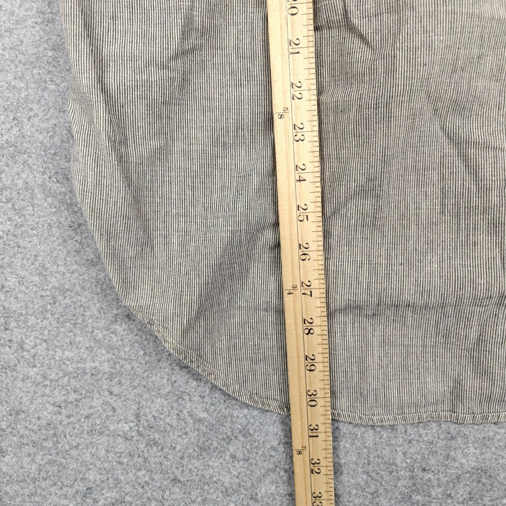 Vintage VINTAGE Woolrich Shirt Mens L Beige Striped Short Sleeve Button Up Casual Size US L / EU 52-54 / 3 - 5 Thumbnail