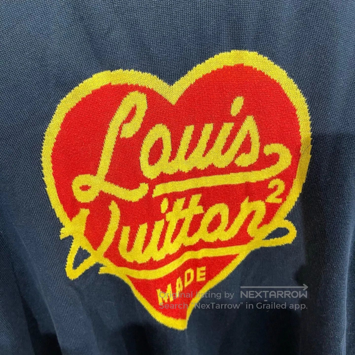 Louis Vuitton Heart Graphic Short Sleeve Shirt. Size US M / EU 48-50 / 2 - 4 Thumbnail