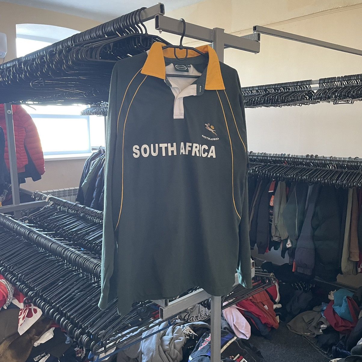 Vintage Vintage England South Africa Longsleeve T shirt Rugby goalke Size US XXL / EU 58 / 5 - 1 Thumbnail