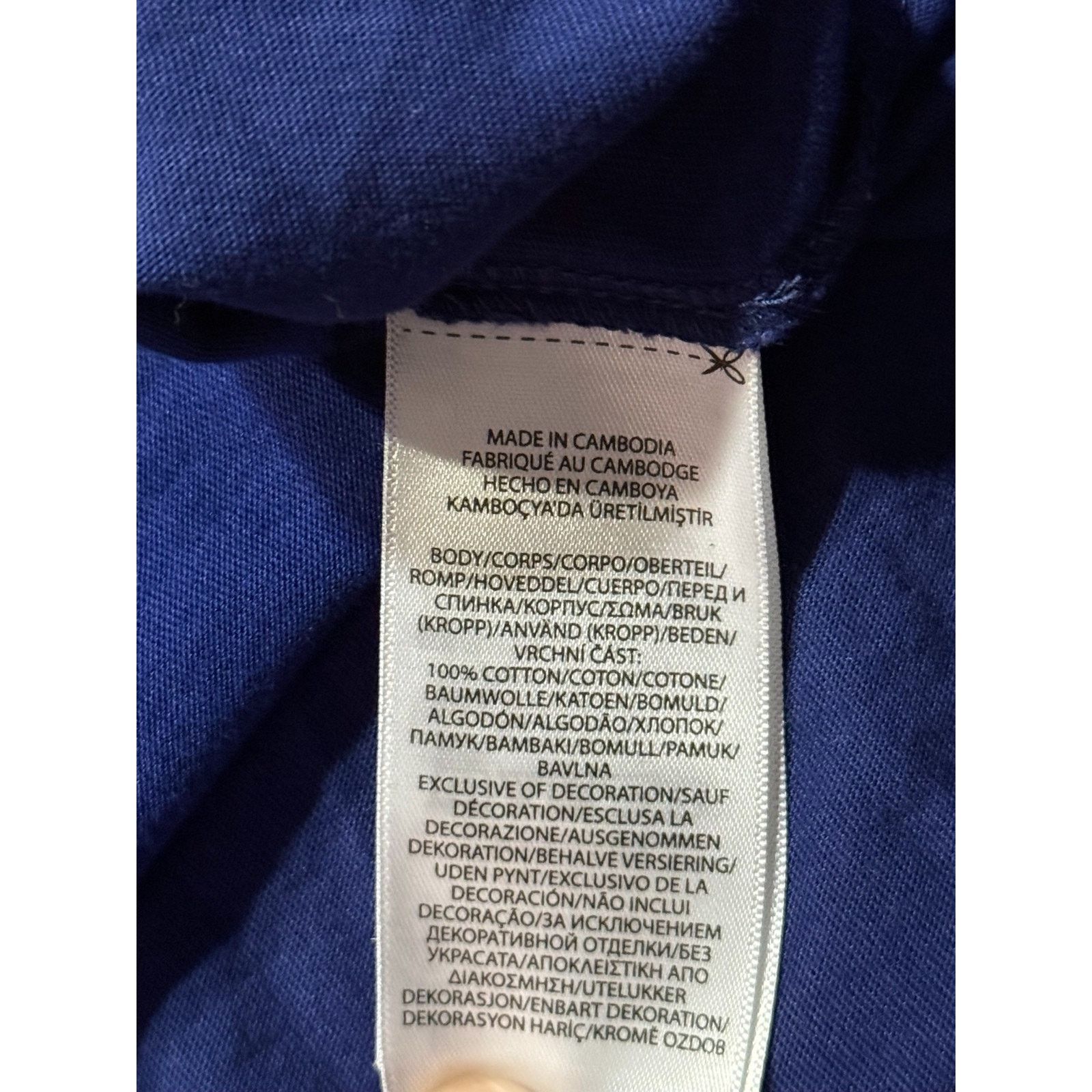 Polo Ralph Lauren Polo Ralph Lauren España Spain Crest Blue T-Shirt Men’s XXL Size US XXL / EU 58 / 5 - 8 Thumbnail