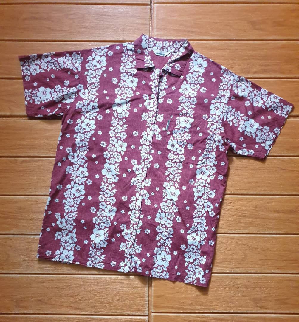 Japanese Brand Luciano Valentino Italy flower Hawaiian shirt Size US M / EU 48-50 / 2 - 1 Thumbnail